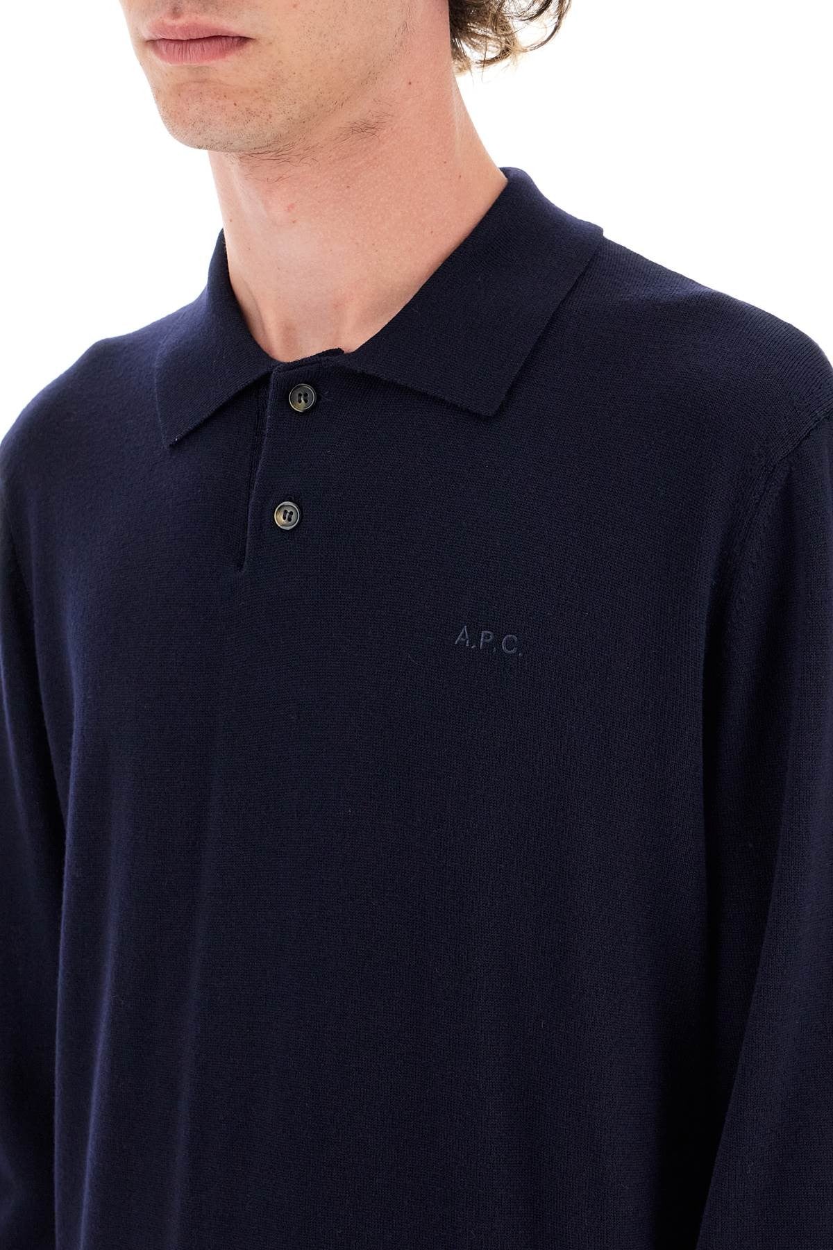 Jacob Wool Pullover Polo Sweater