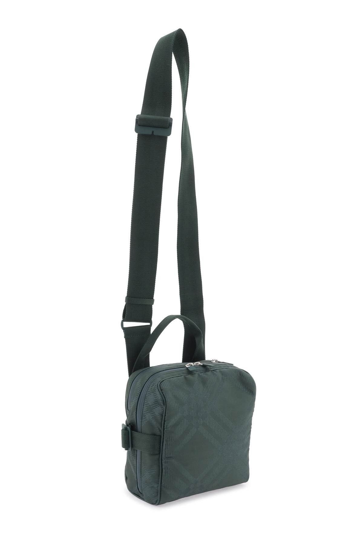 "jacquard check-in shoulder bag