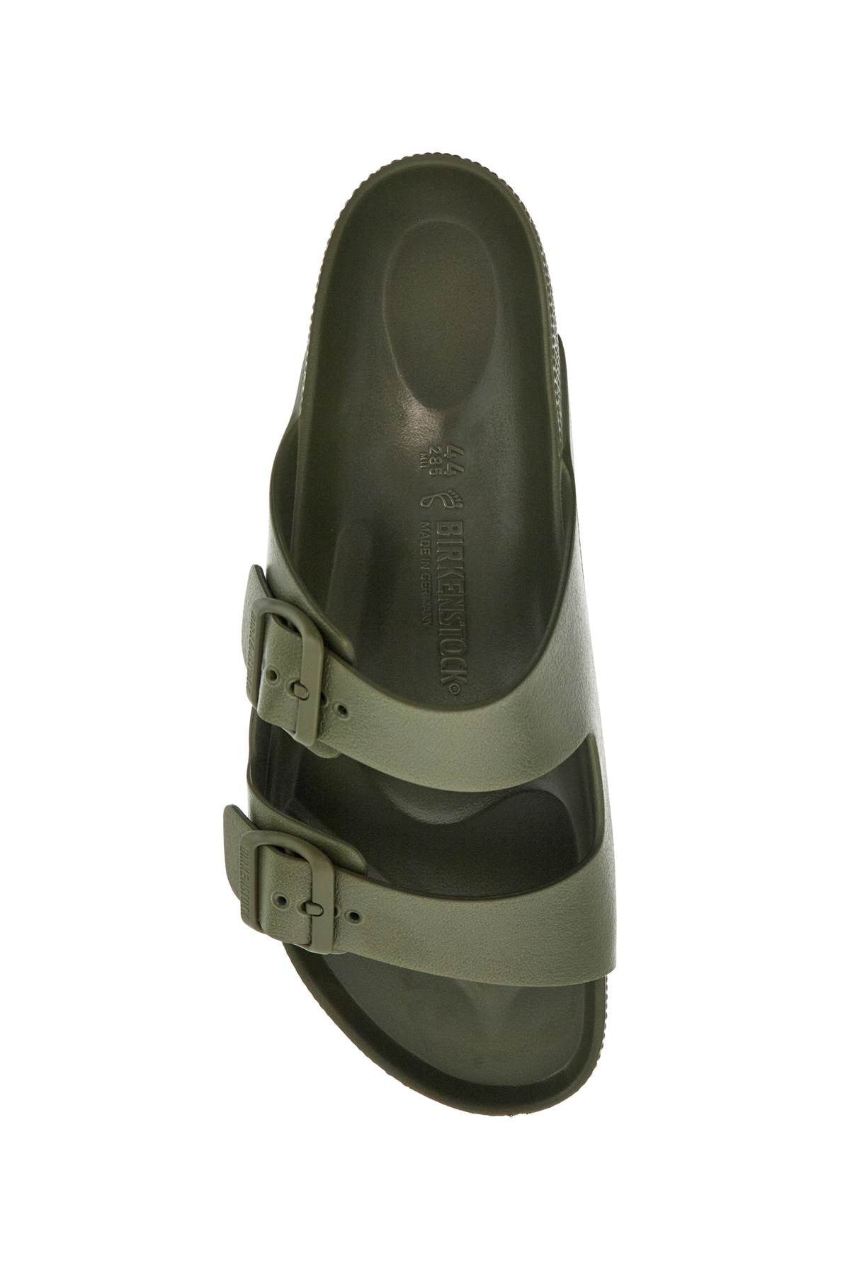 khaki synthetic arizona eva slippers with two straps