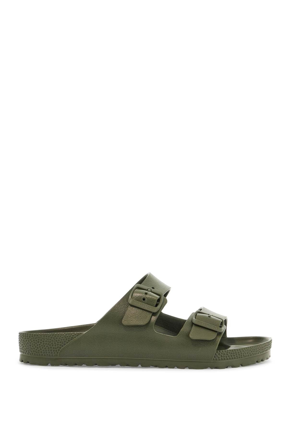 khaki synthetic arizona eva slippers with two straps