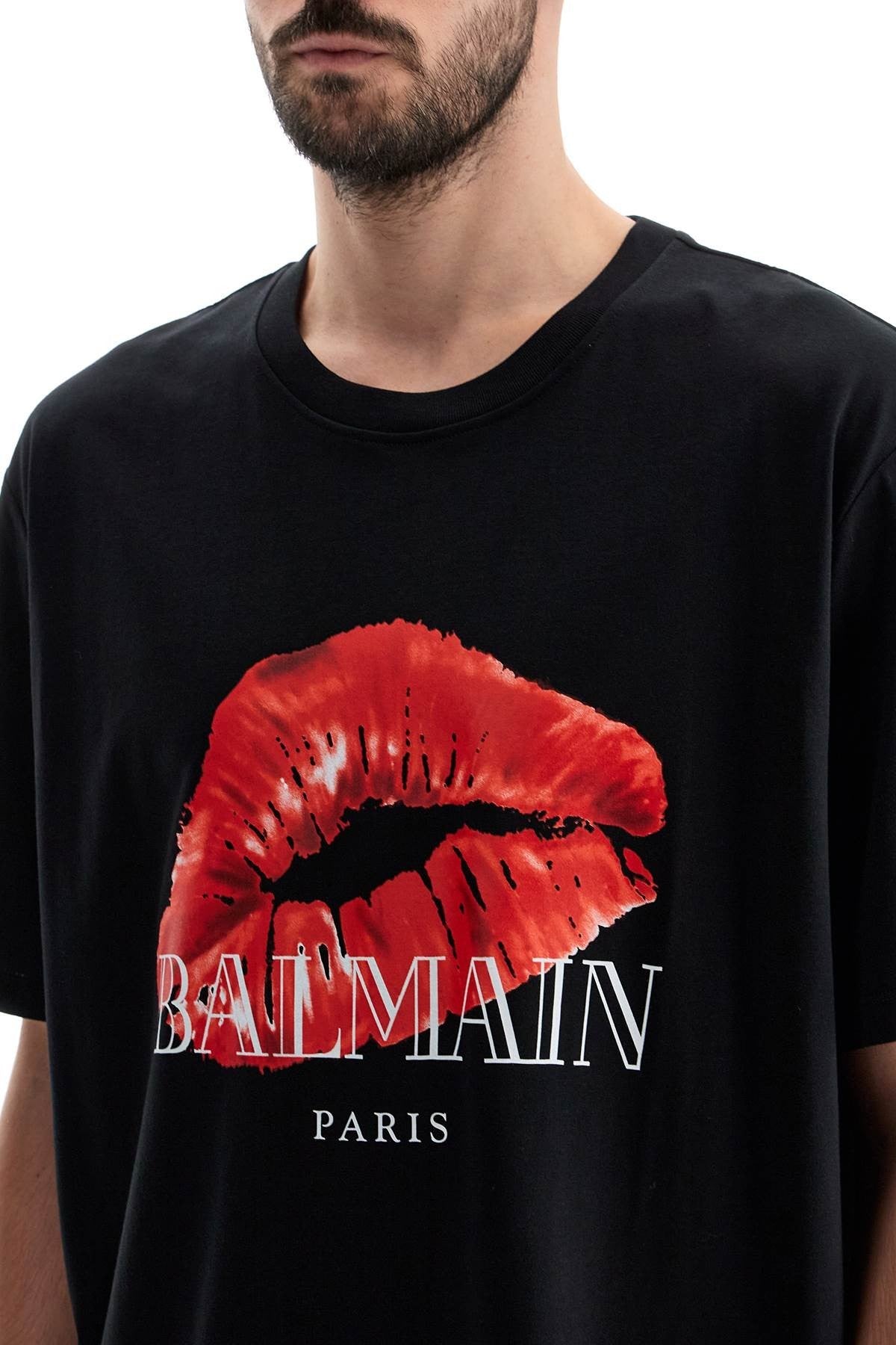 kiss print t-shirt