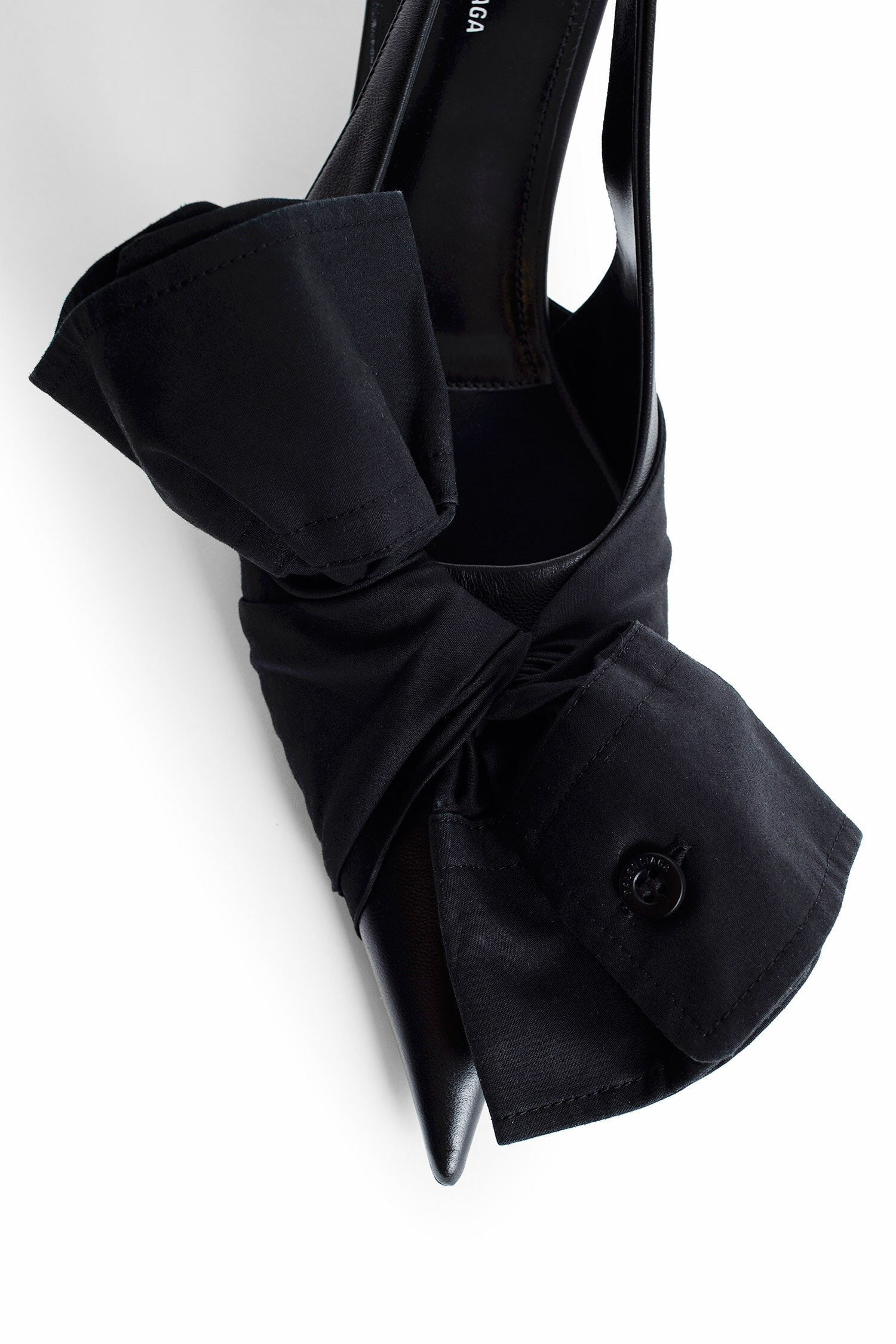Knife Chemise Slingback Pumps