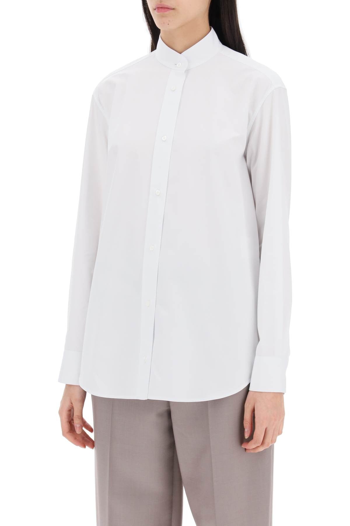 "korean-style collared shirt