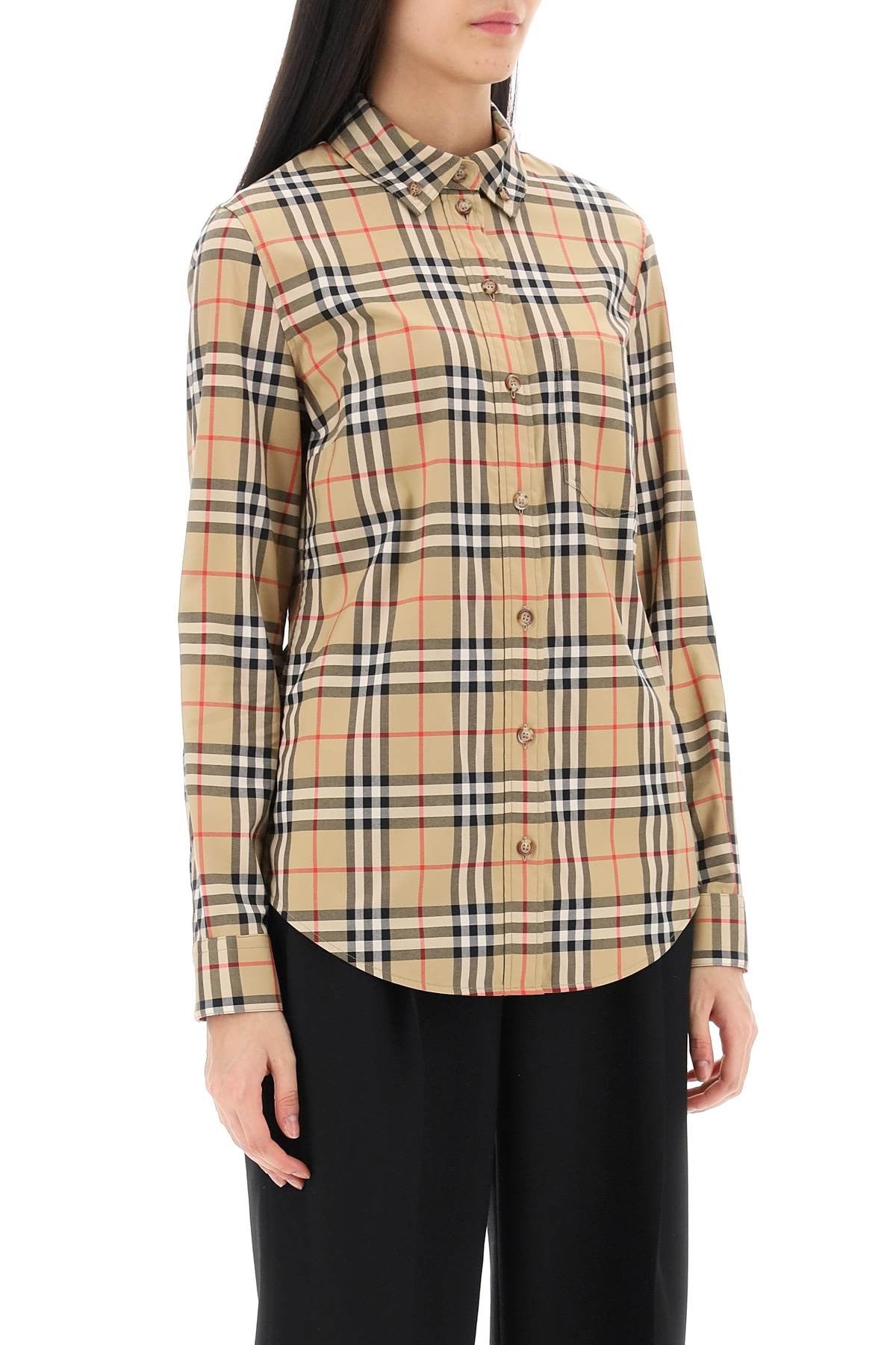 Lapwing Button-Down Shirt With Vintage Check Pattern