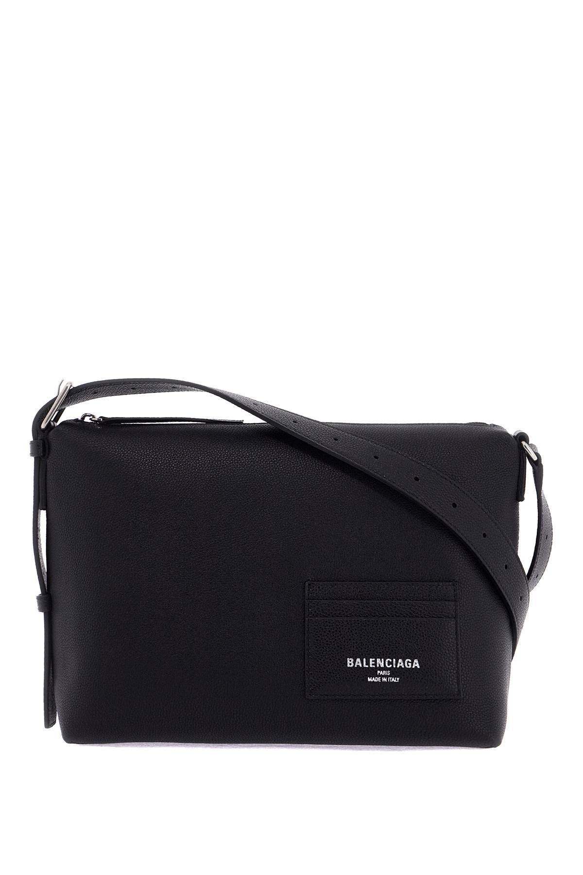 leather credit messenger bag