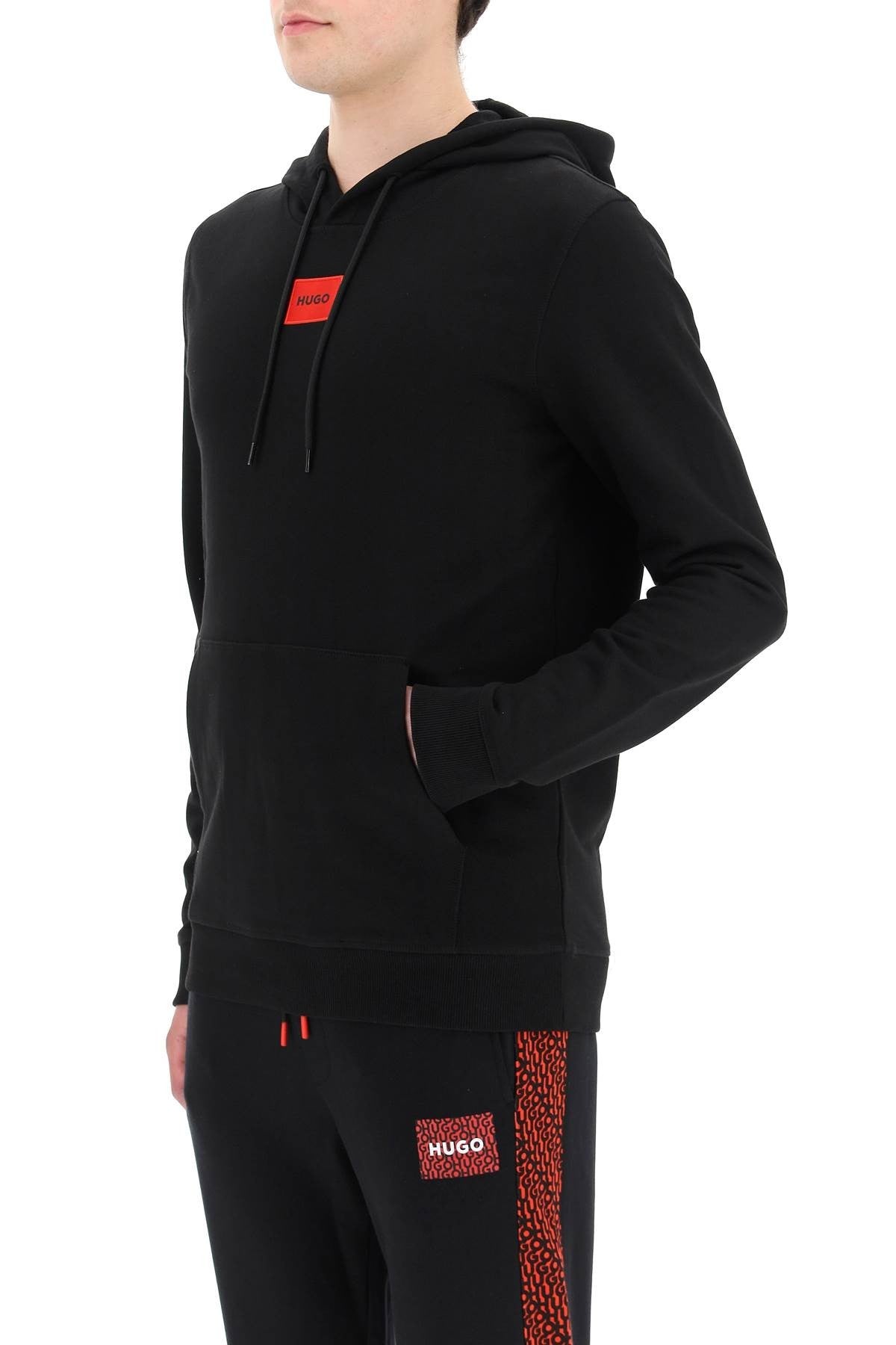 logo patch hoodie