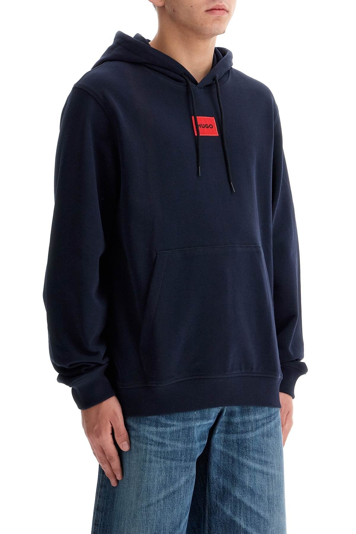 logo patch hoodie