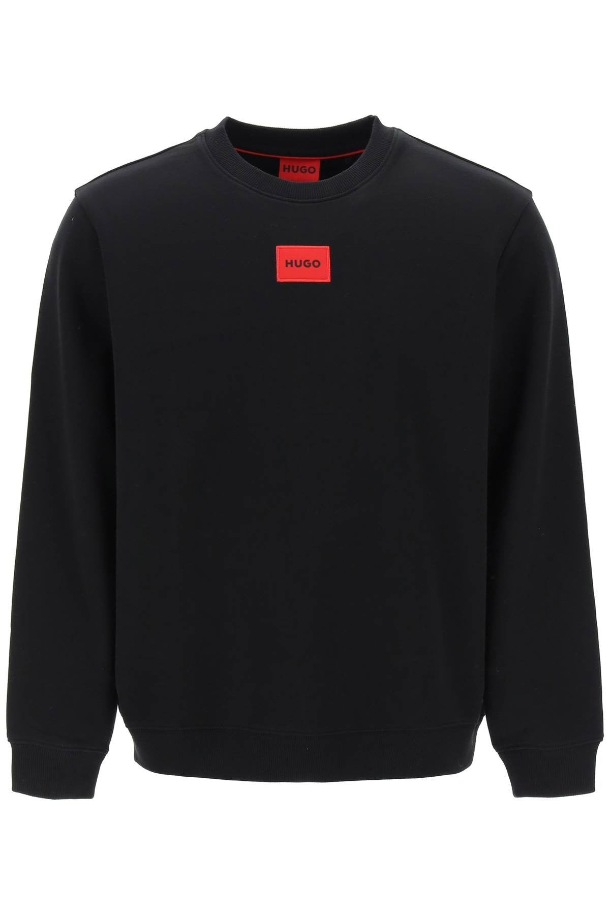 logo patch sweatshirt