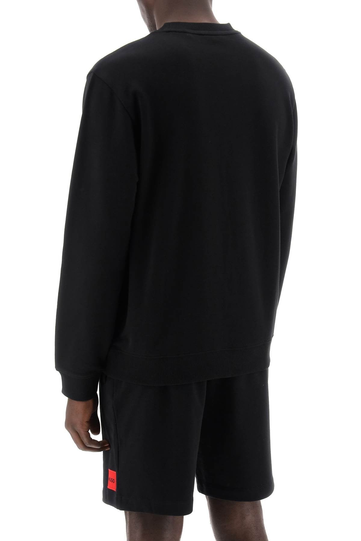 logo patch sweatshirt