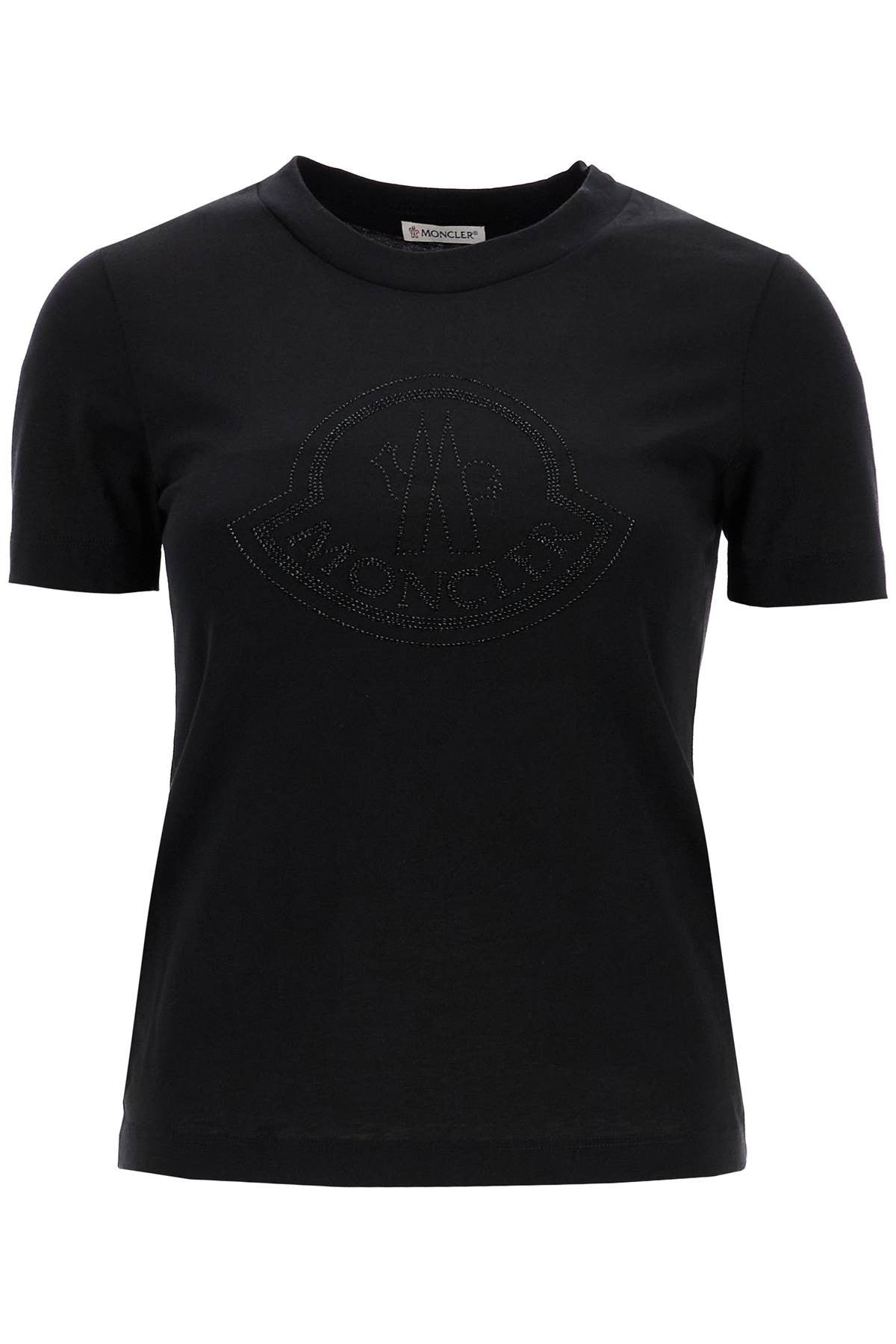 'logo rhinestone t-shirt