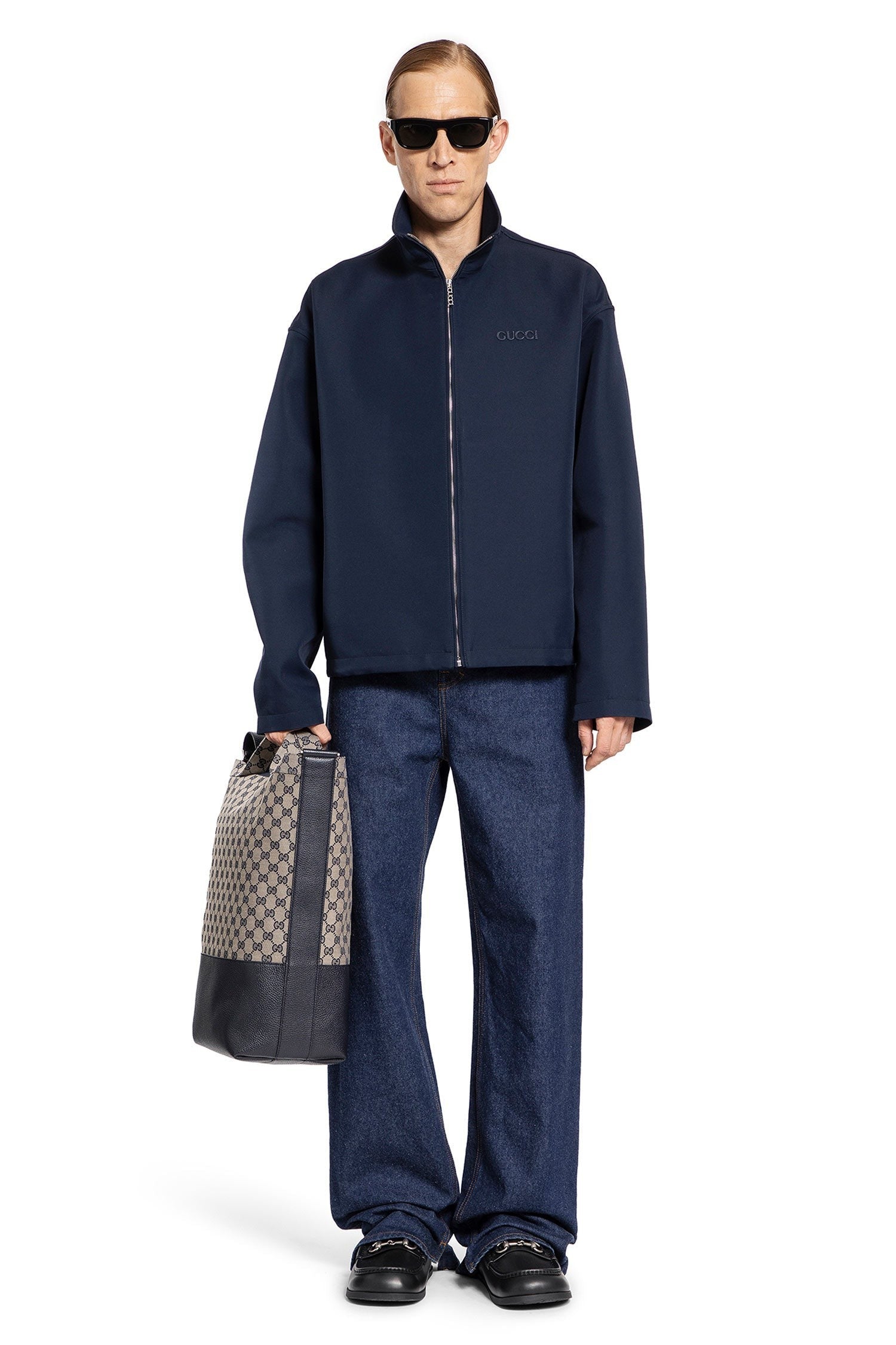 Logo Wool Acetate Jacket