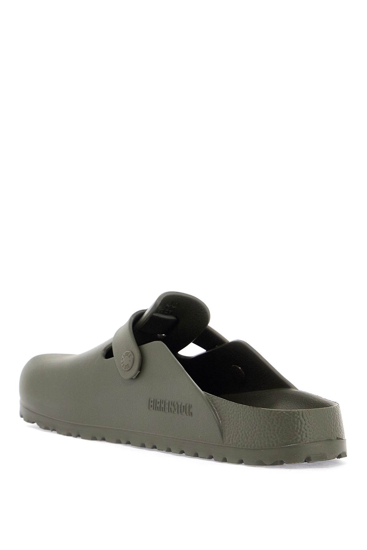 men's khaki eva clogs with adjustable buckle