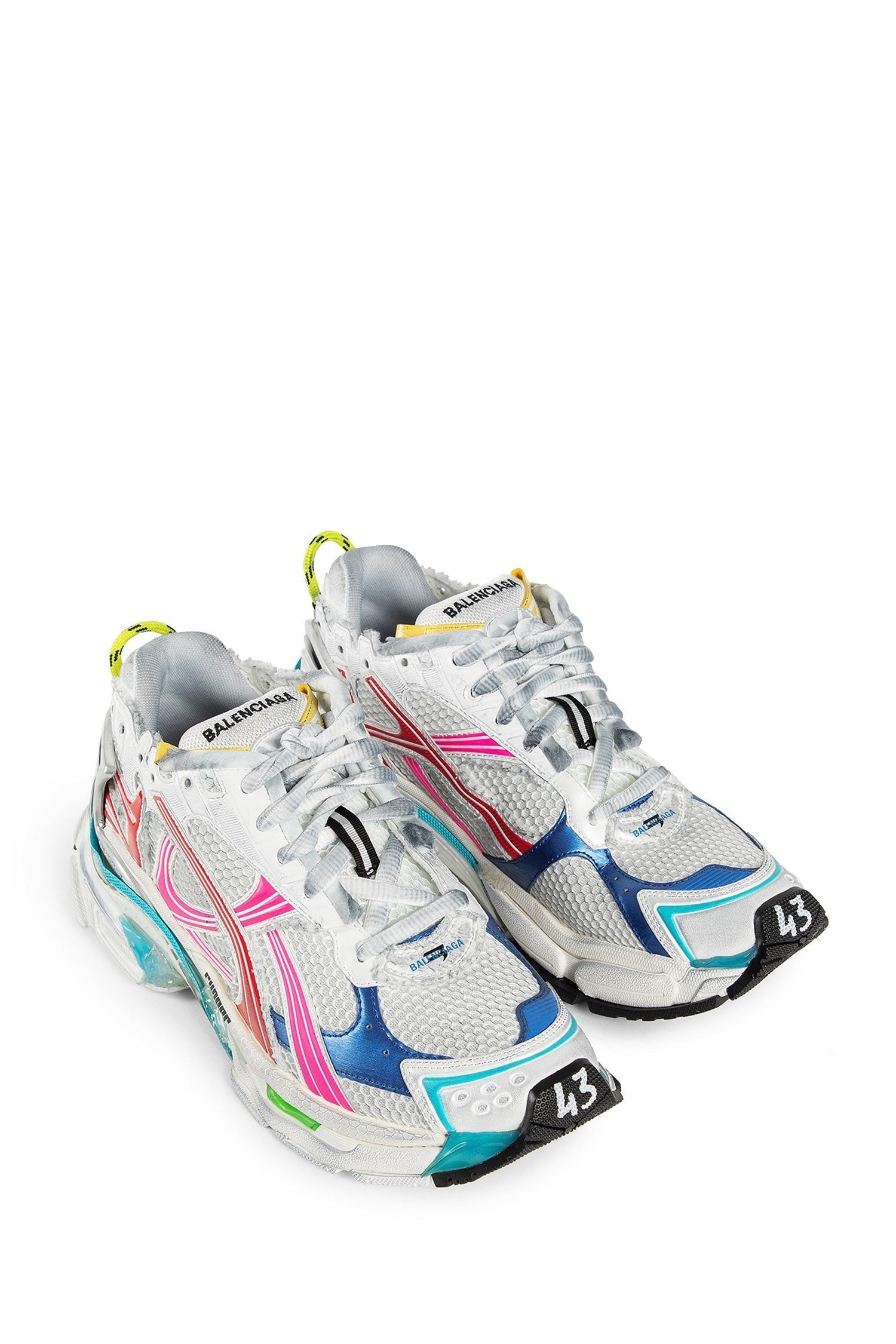 Mesh And Nylon Sneakers