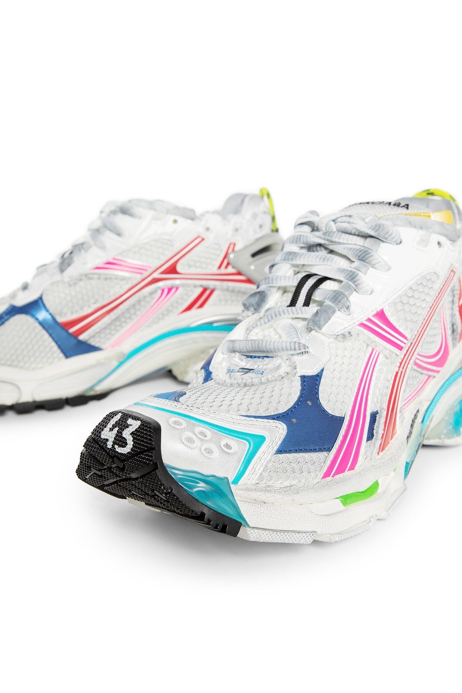 Mesh And Nylon Sneakers
