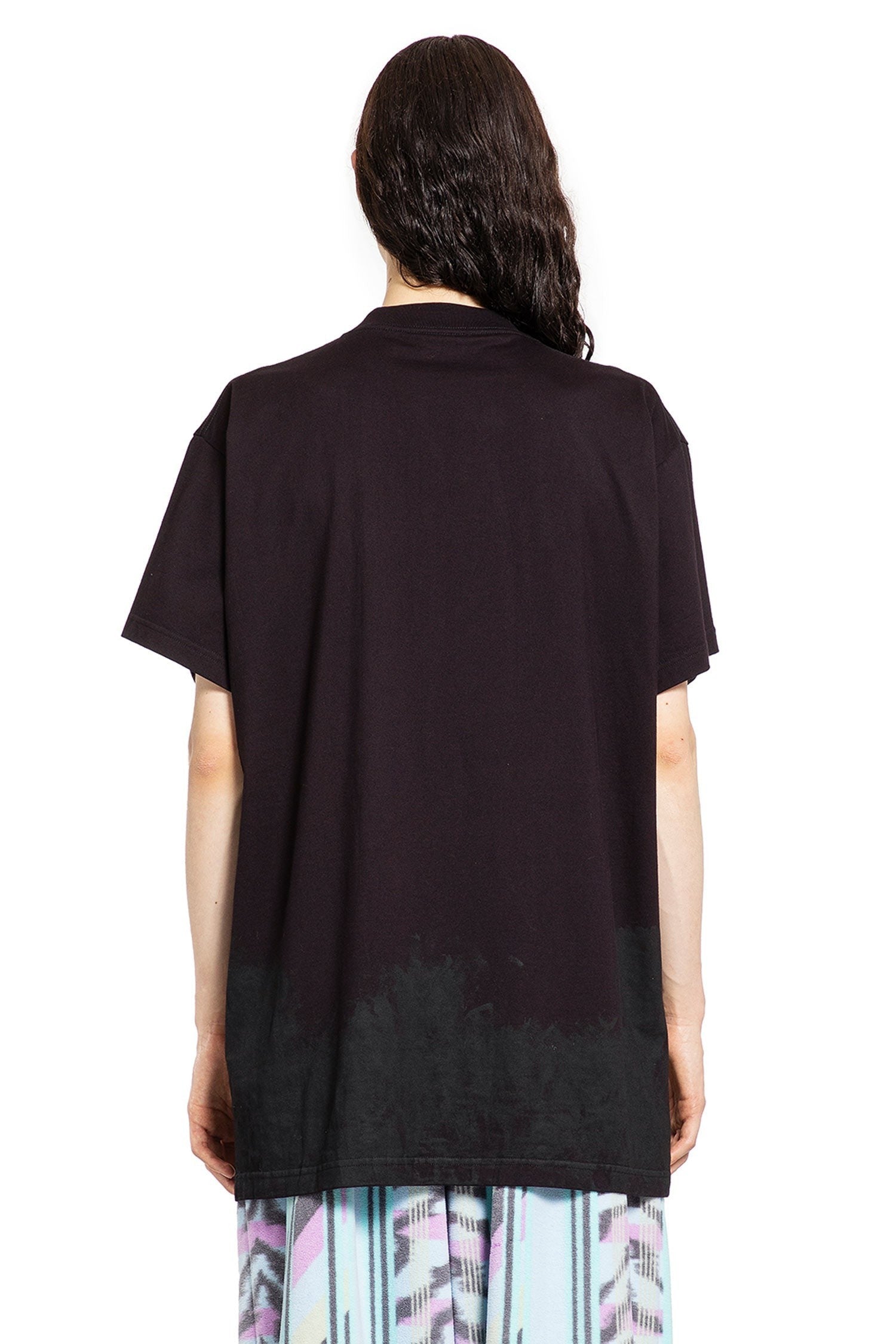 Metal Bb Stencil T-Shirt Oversized In Vintage Jersey