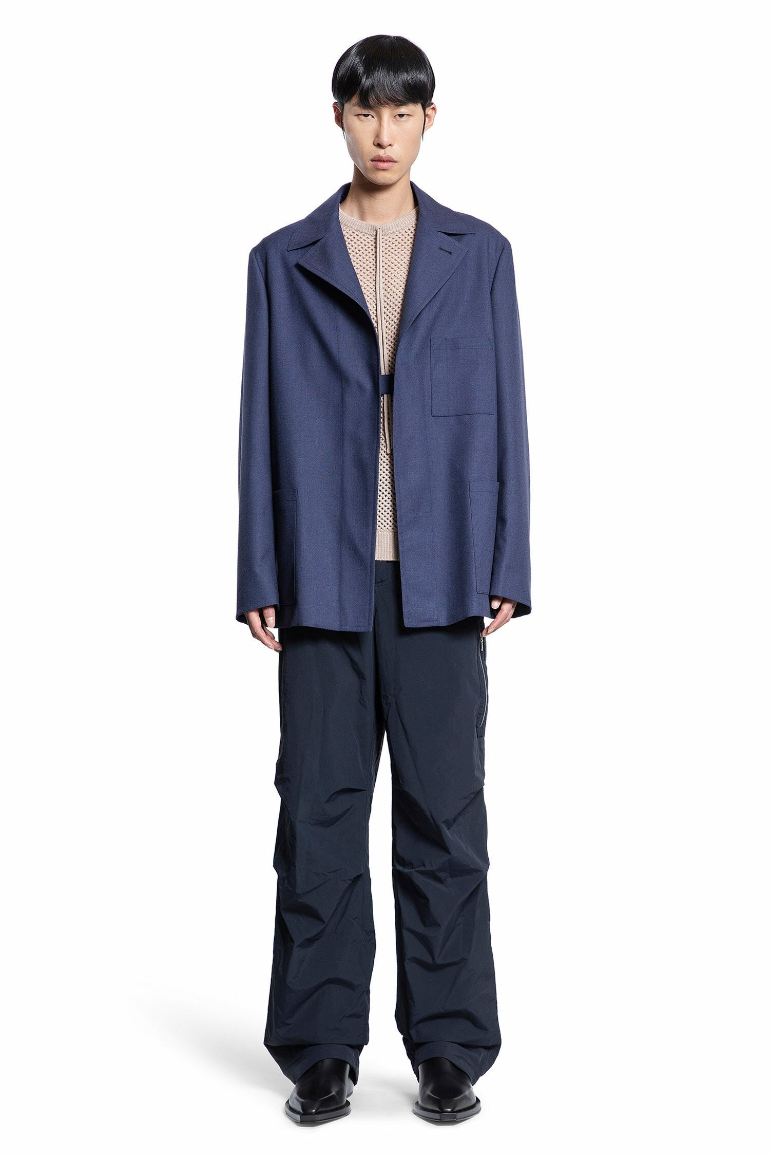 Natural-Dyed Wool Jacket
