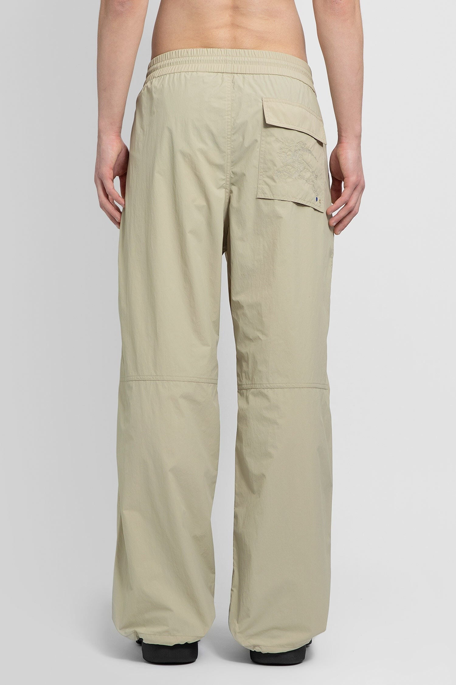 Nylon Cargo Trousers
