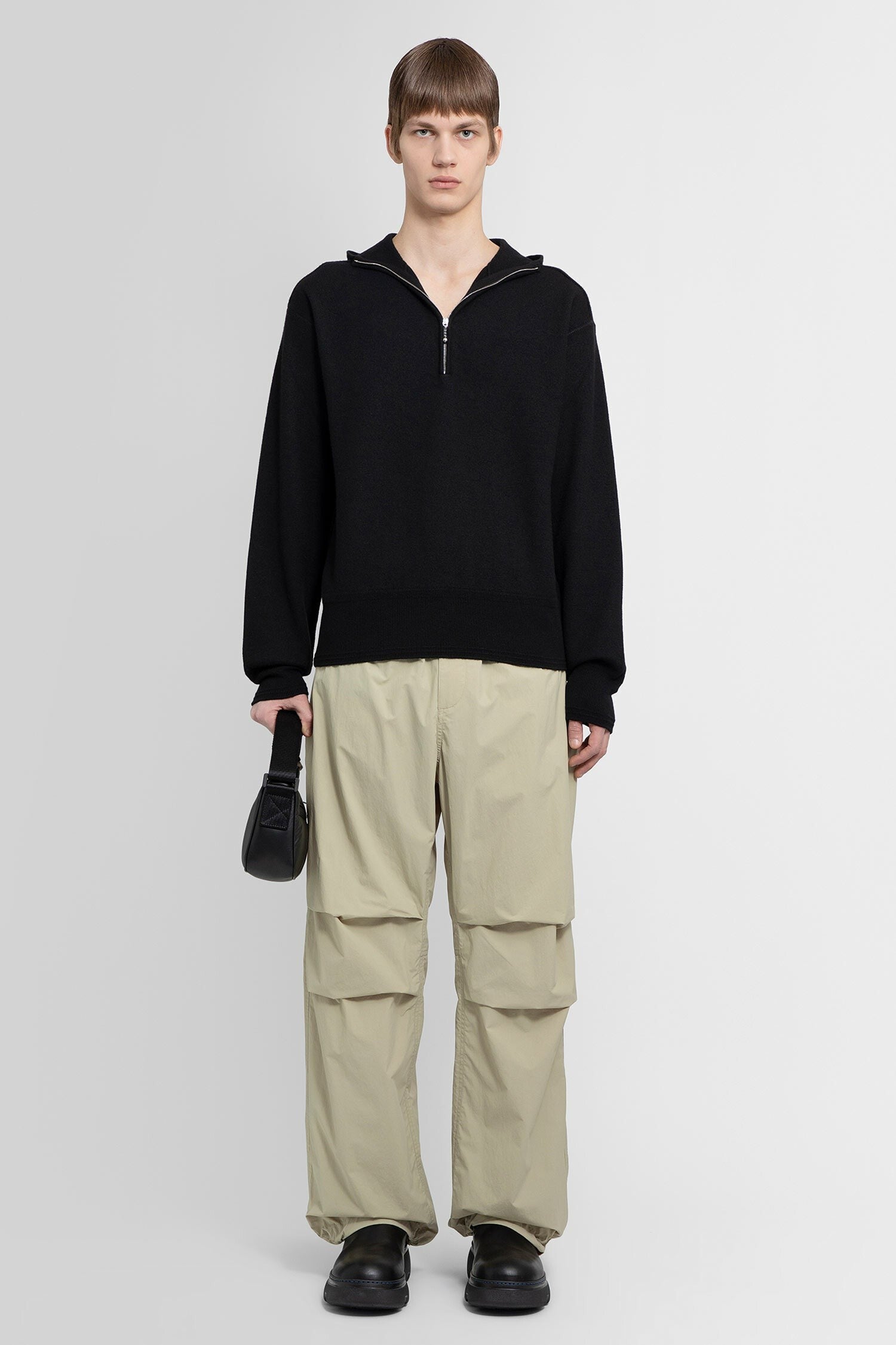 Nylon Cargo Trousers