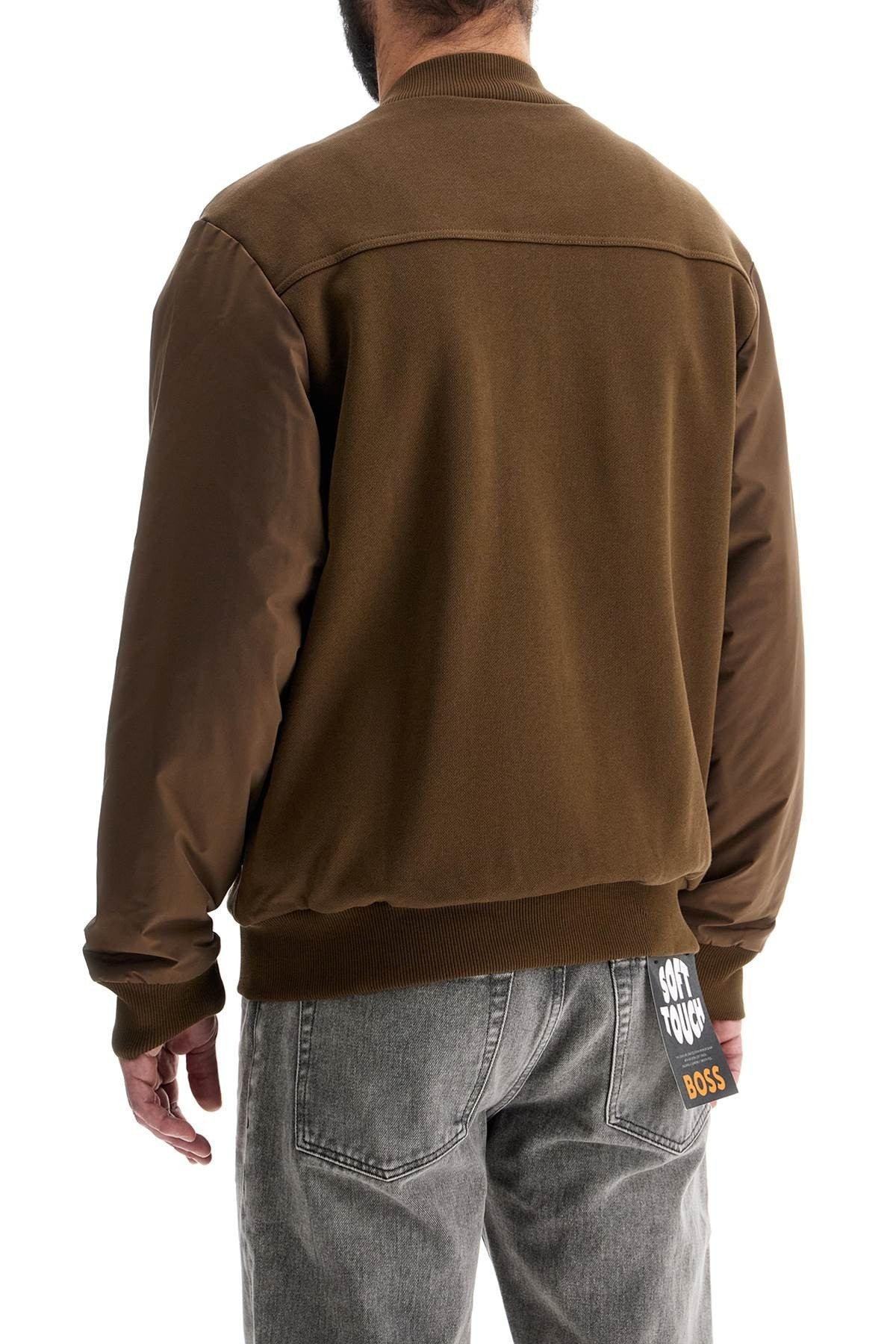 open green zip hoodie regular fit c-salieri 23