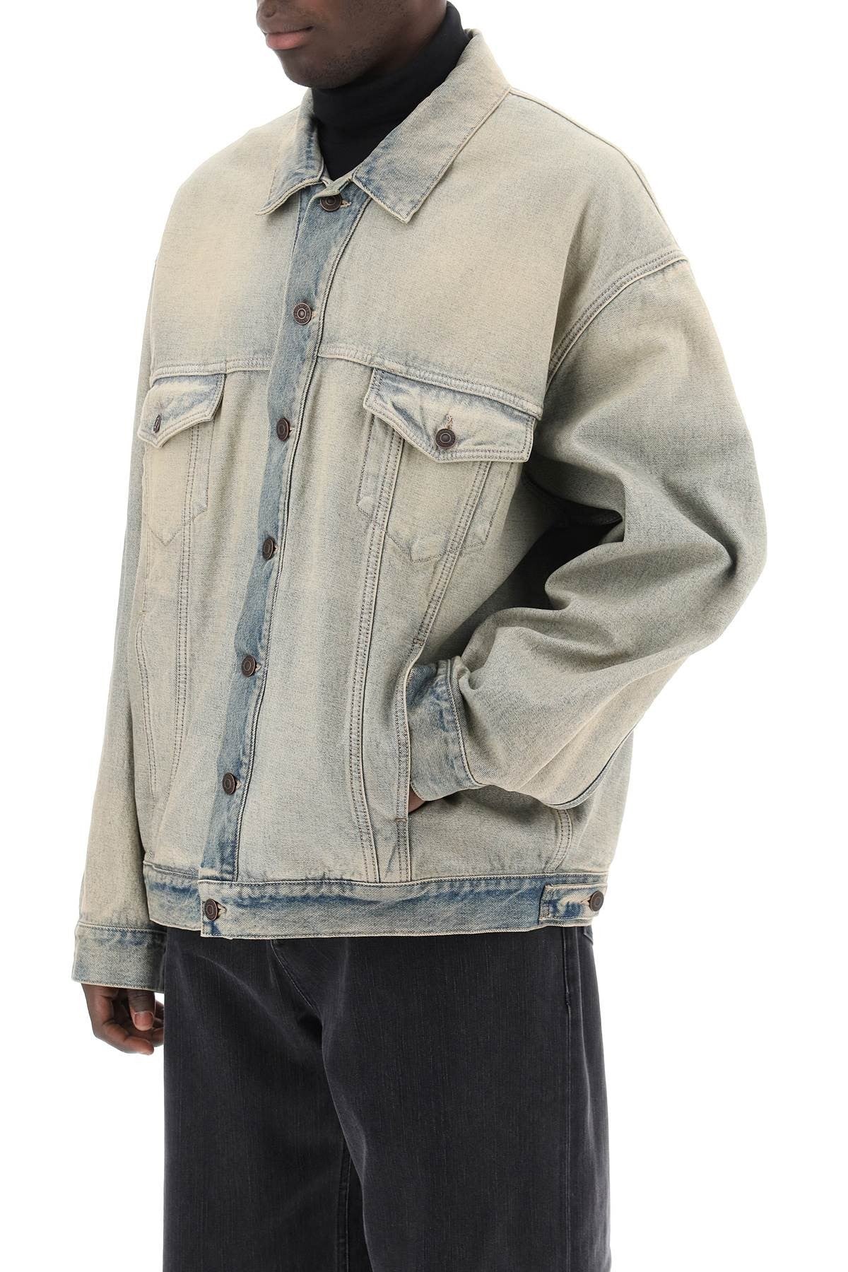 oversized denim jacket for