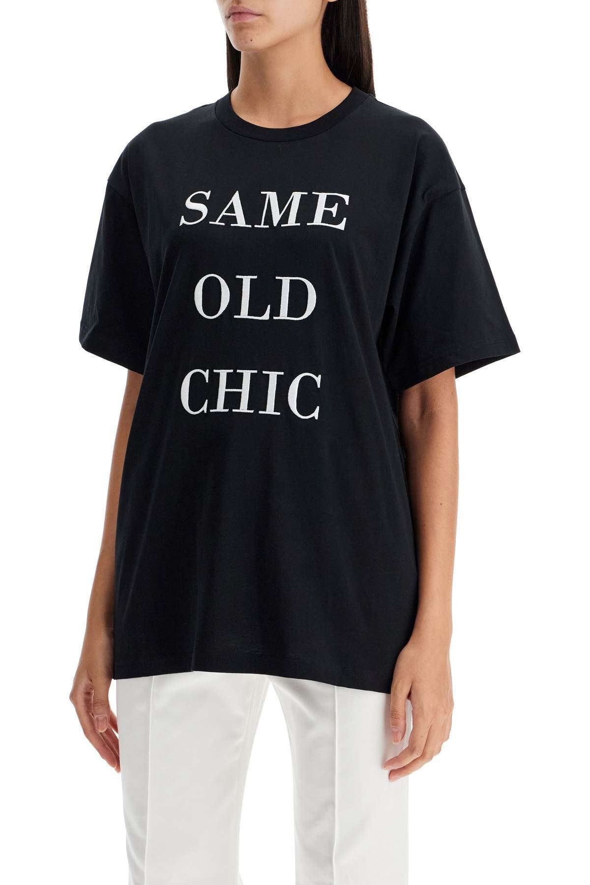"oversized t-shirt with same old