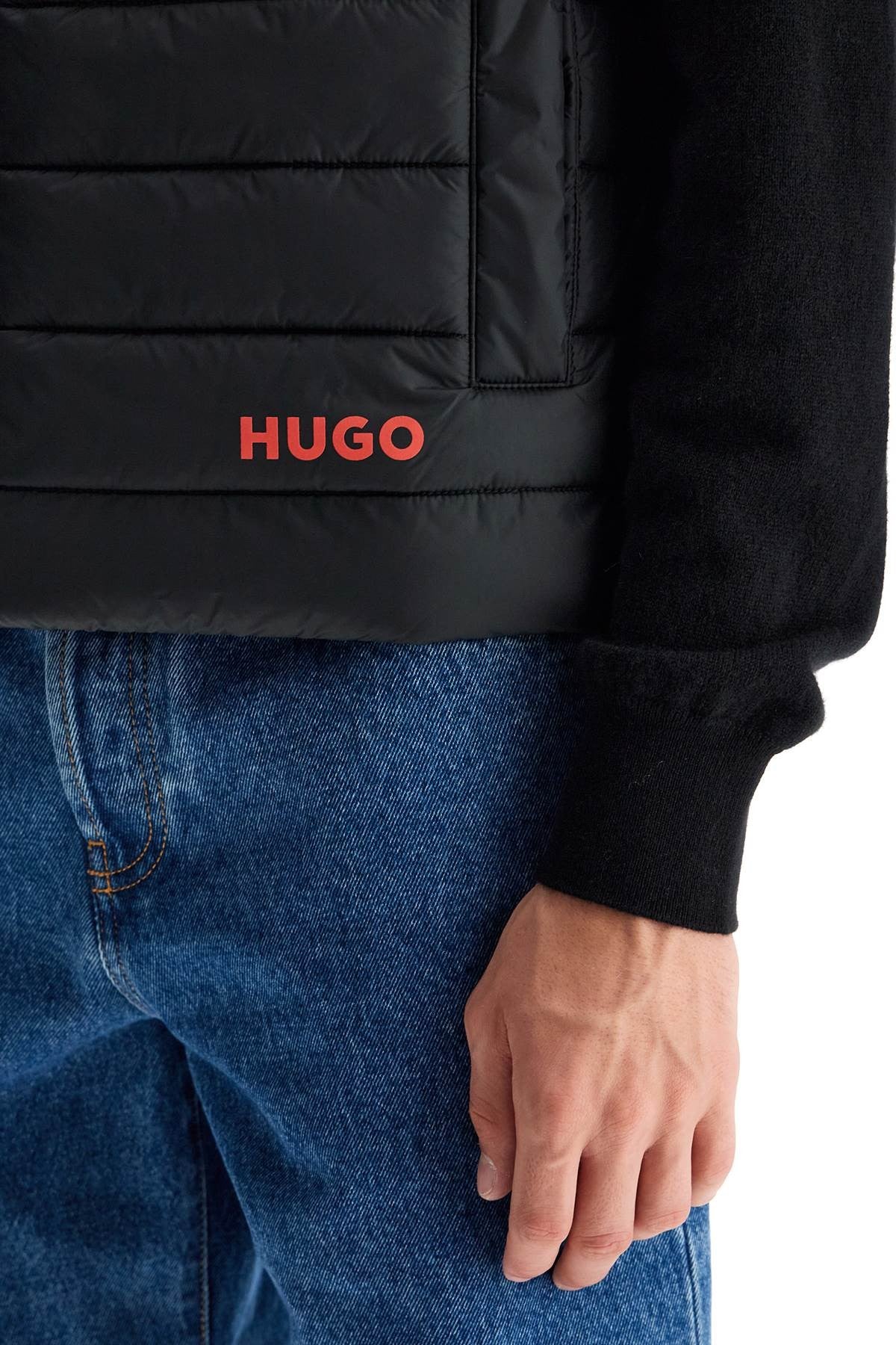 padded brentino vest