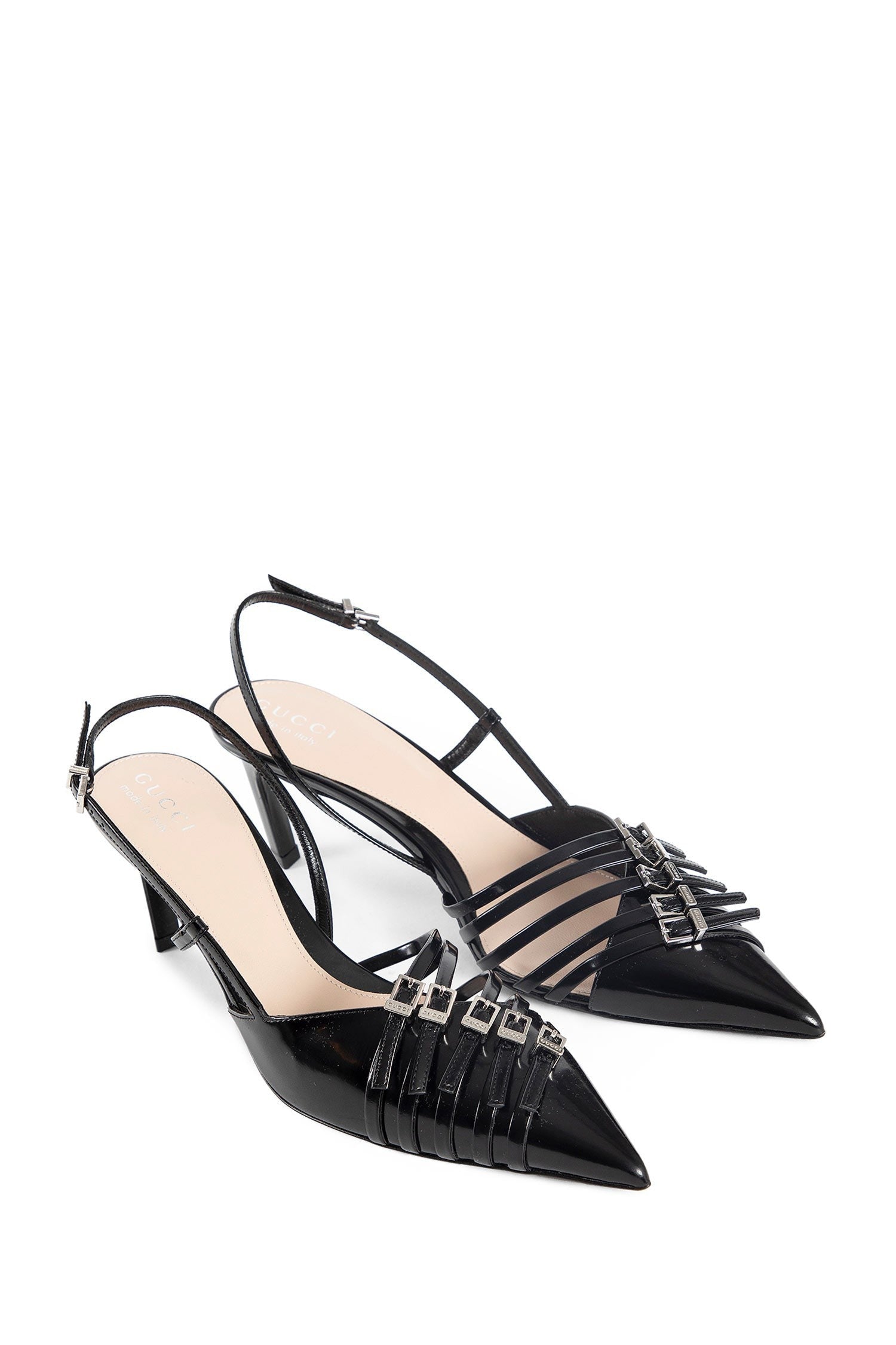 Patent Slingback Pumps