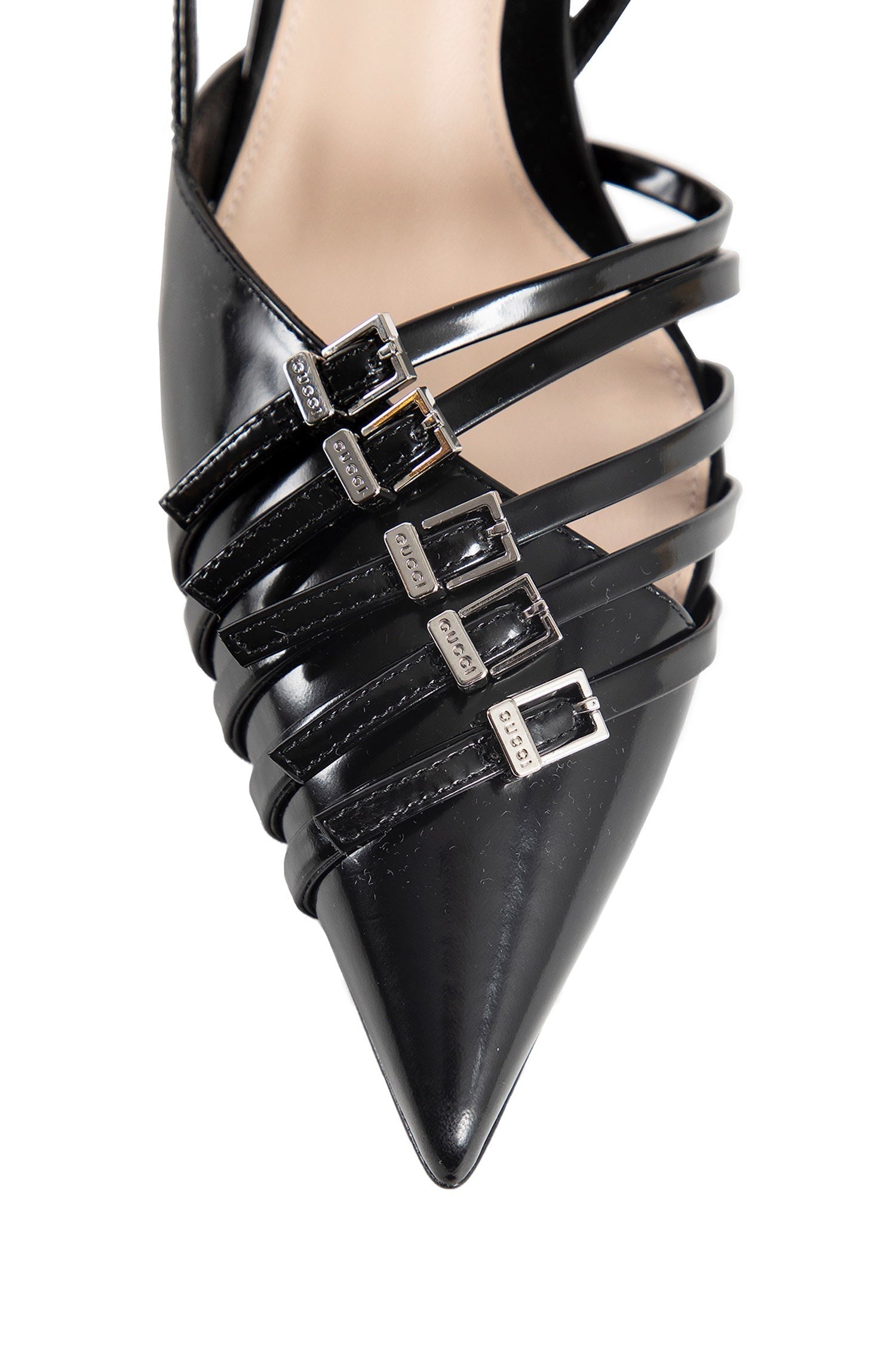 Patent Slingback Pumps