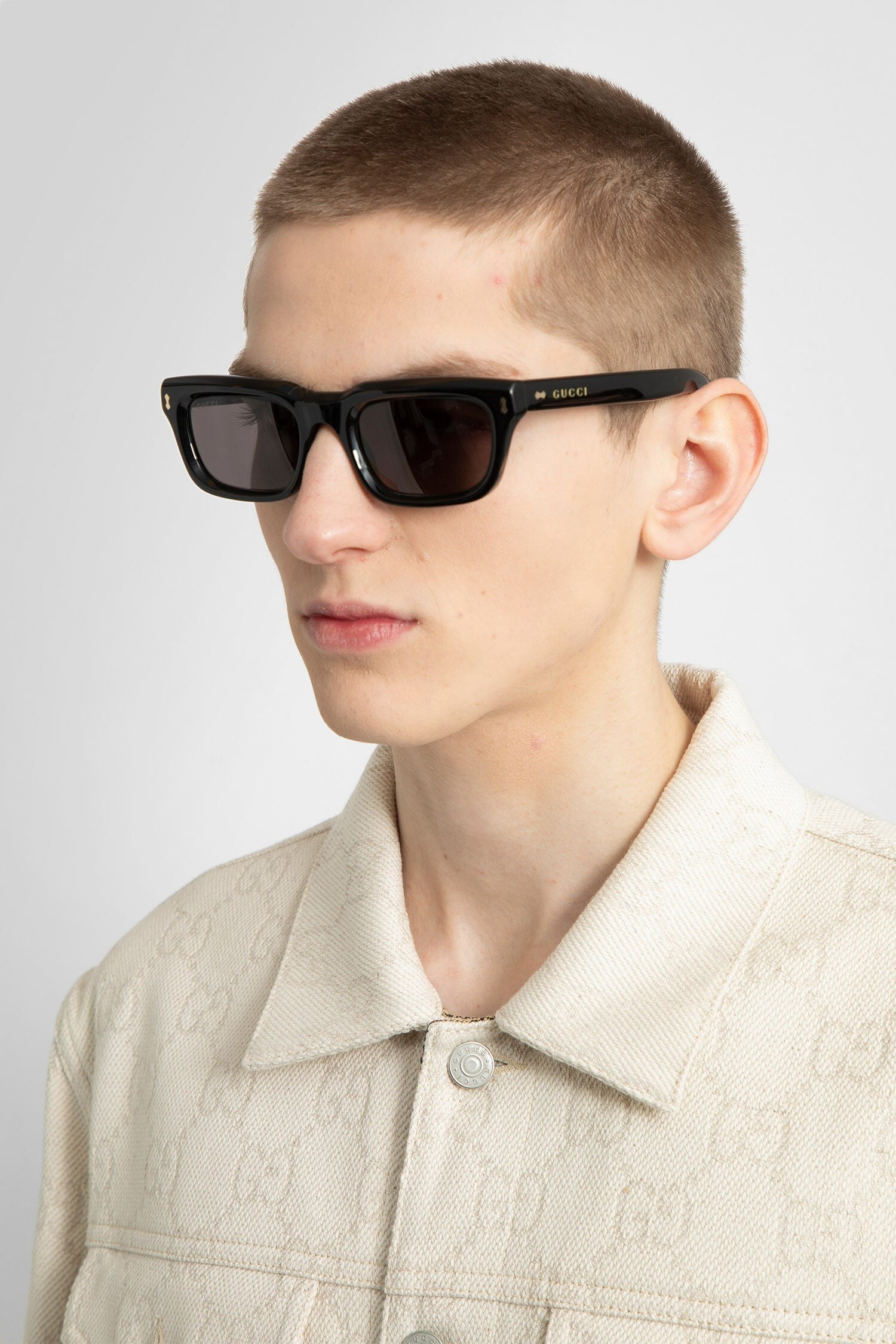 Rectangular Frame Sunglasses