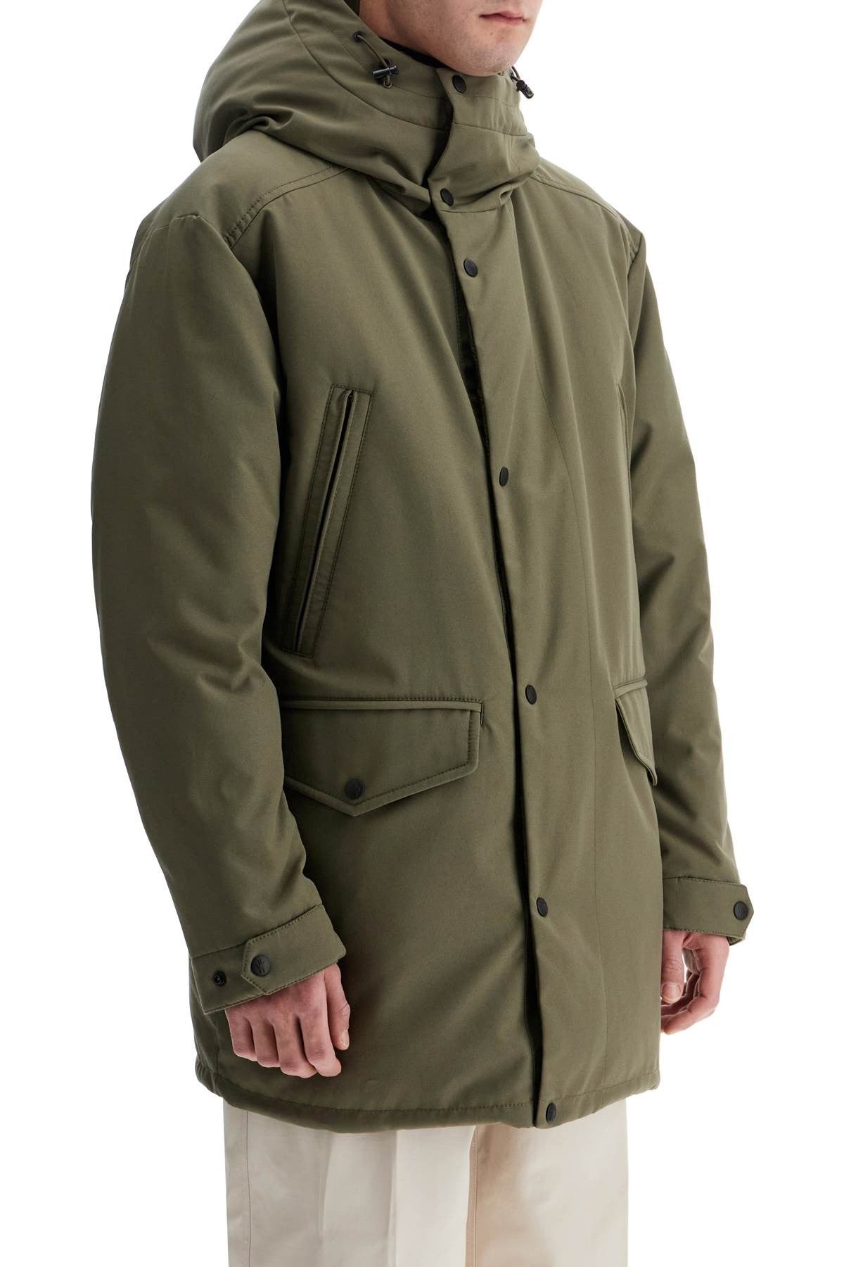 Reversible Long Down Jacket Pref