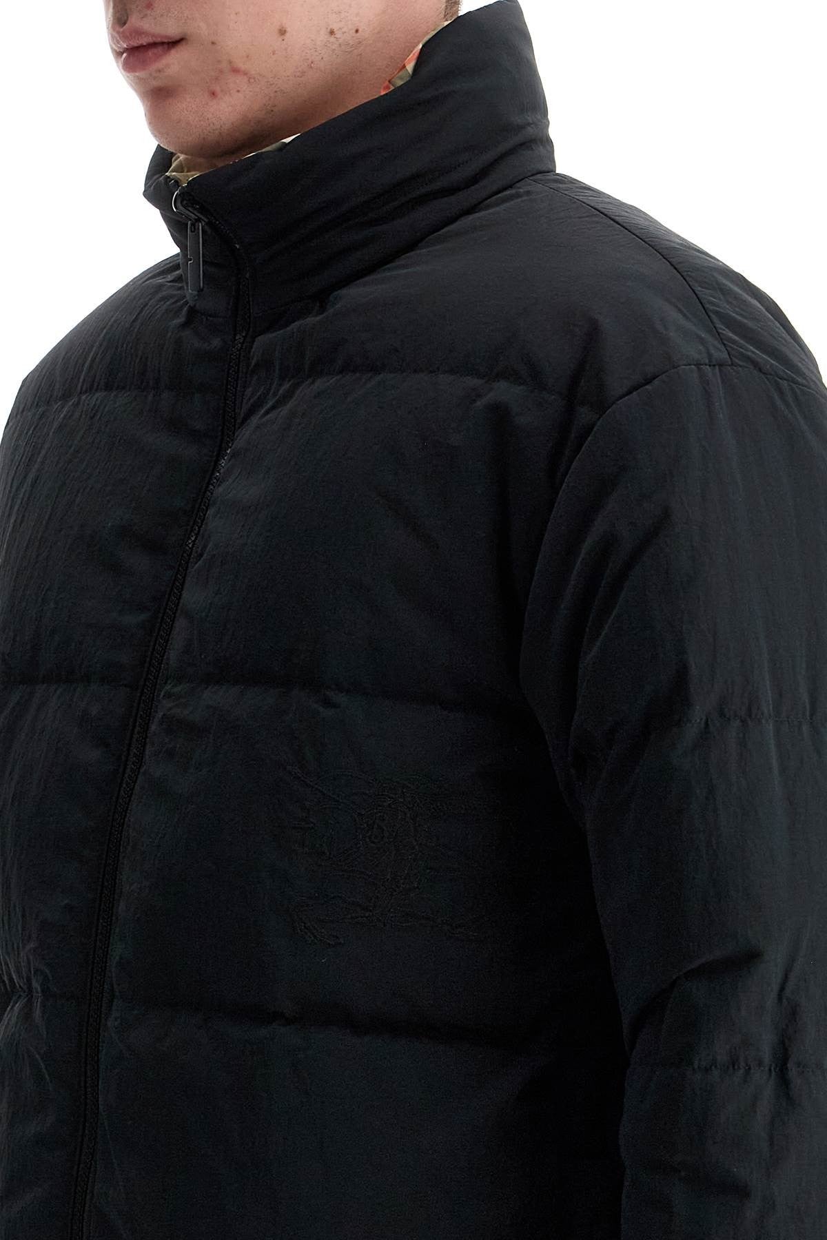 reversible nylon down jacket