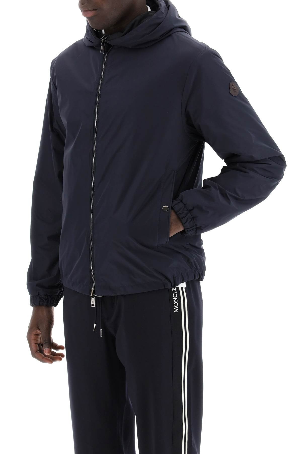 reversible suede frejus jacket in