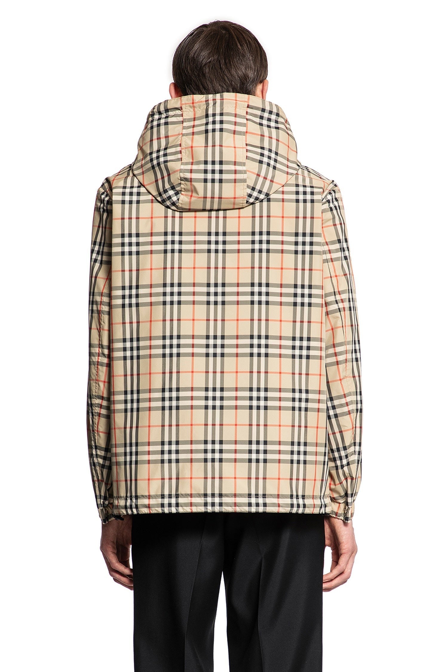Reversible Vintage Check Hooded Jacket