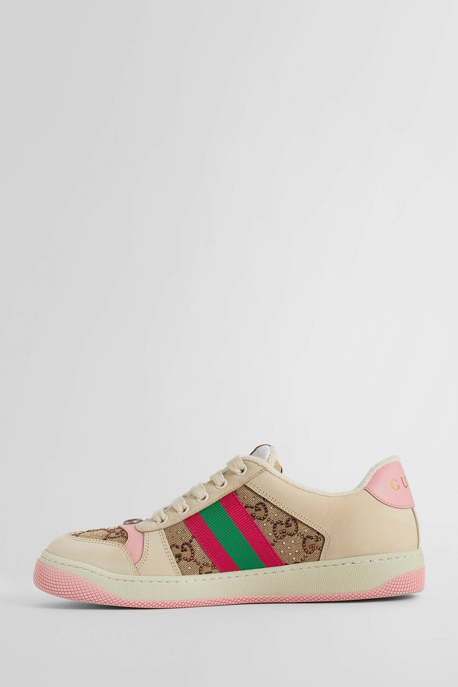 screener sneakers with crystals