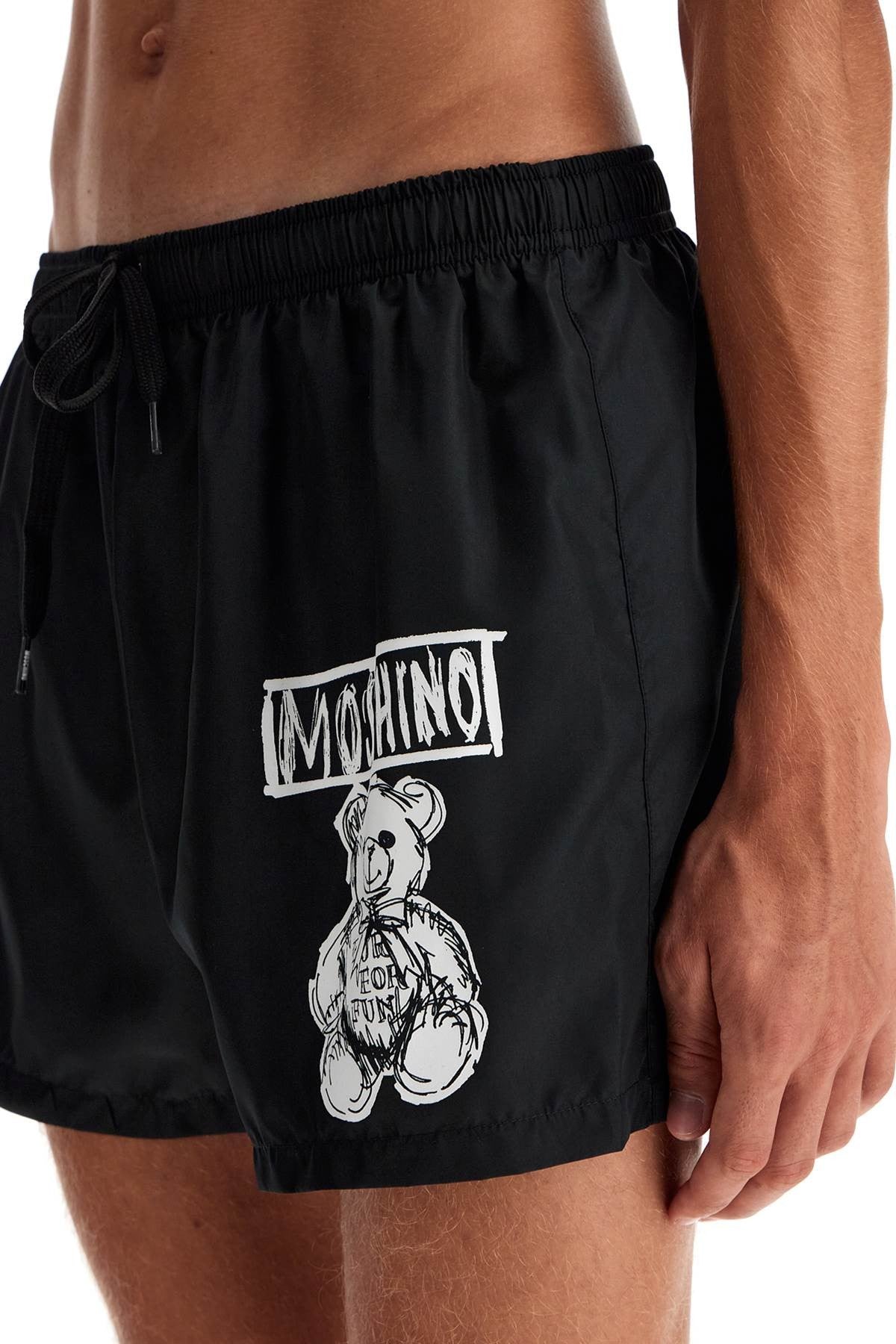 'sea print boxer shorts for