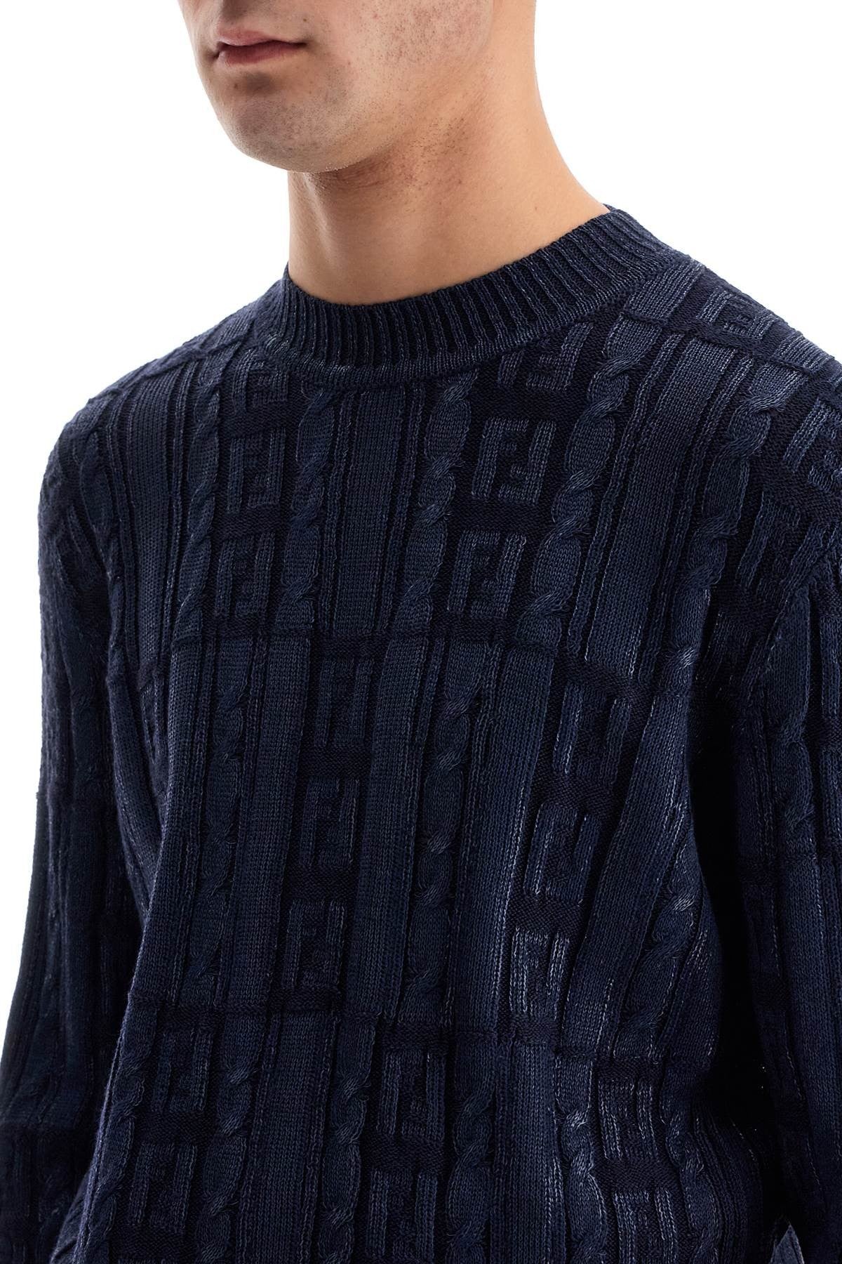 'shiny yarn ff pullover