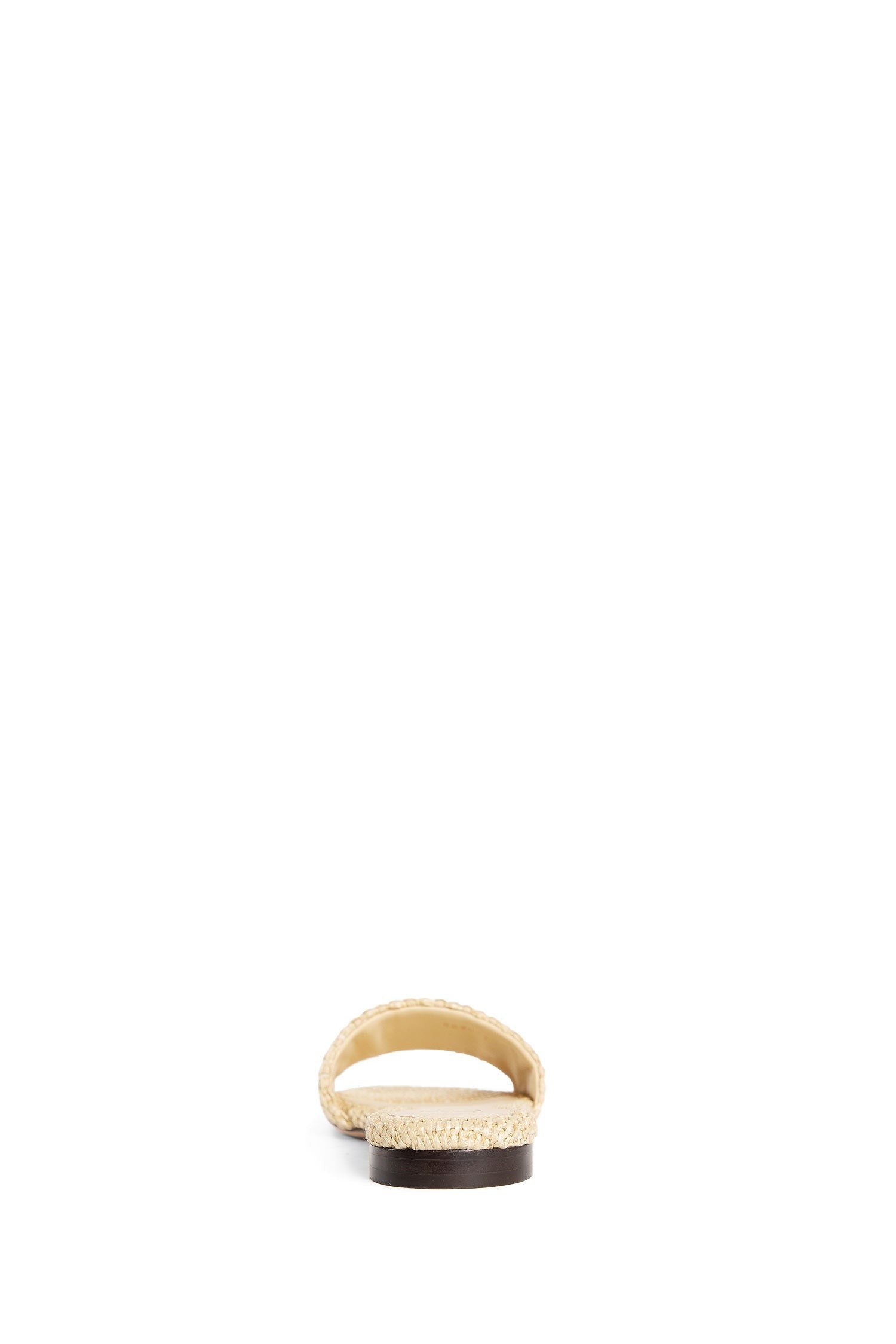 Signature Raffia Slides