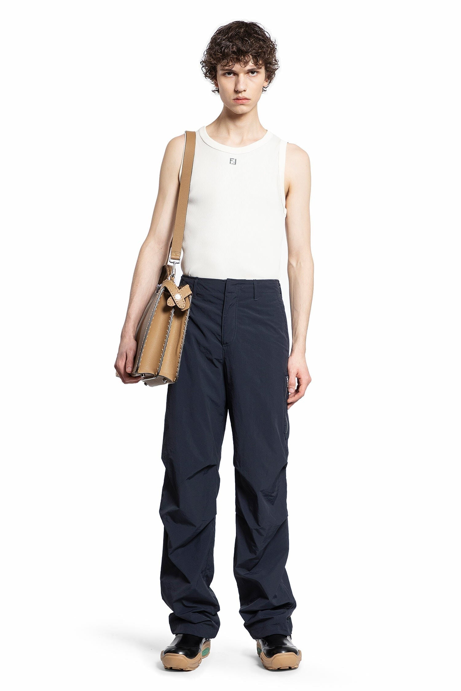 Stretch Nylon Ff Tank Top