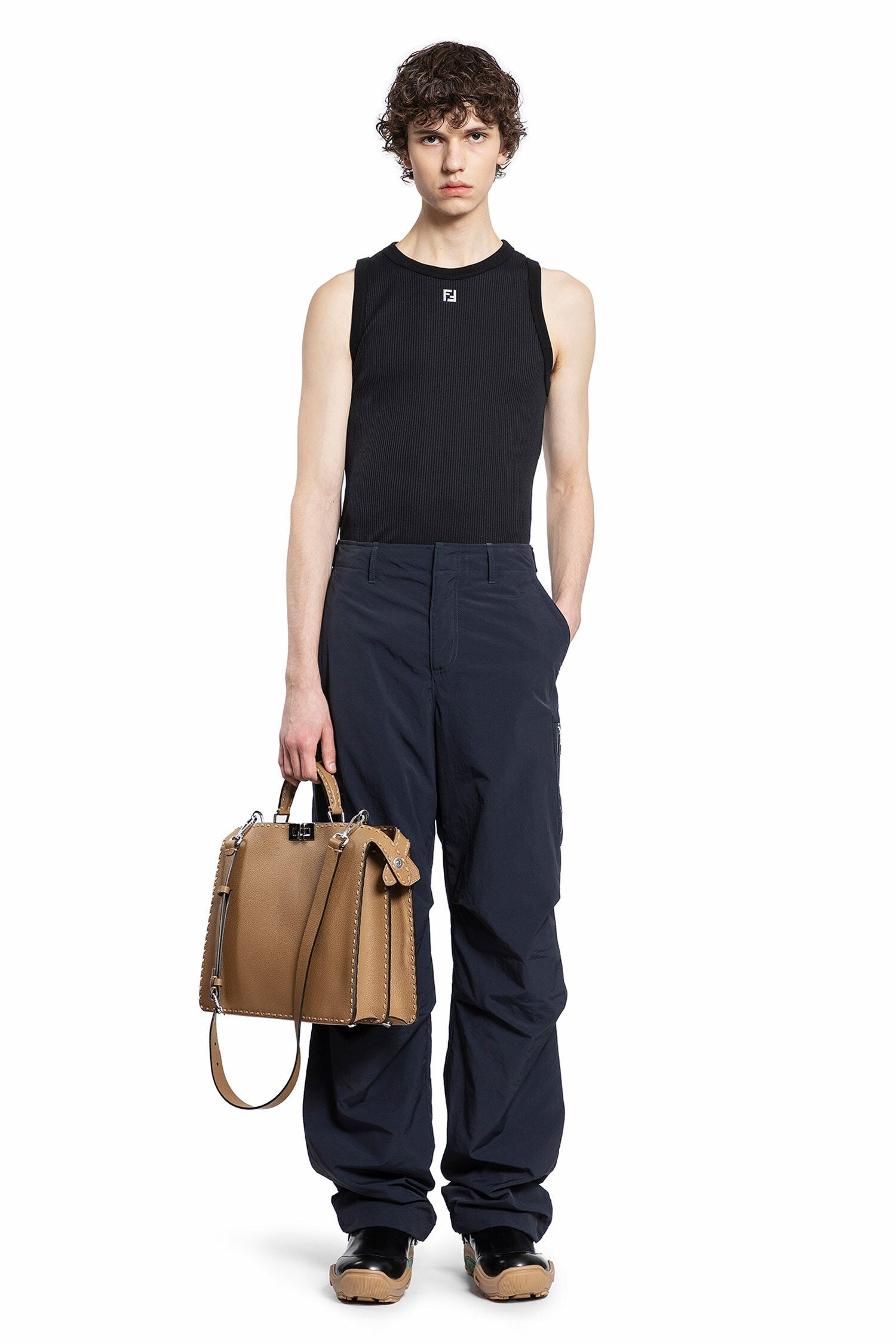 Stretch Nylon Ff Tank Top