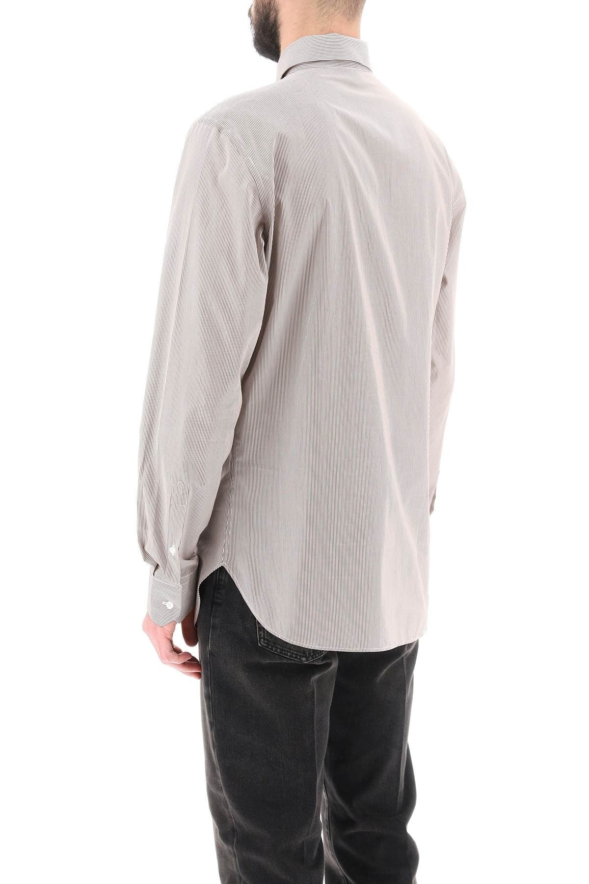 striped cotton shirt