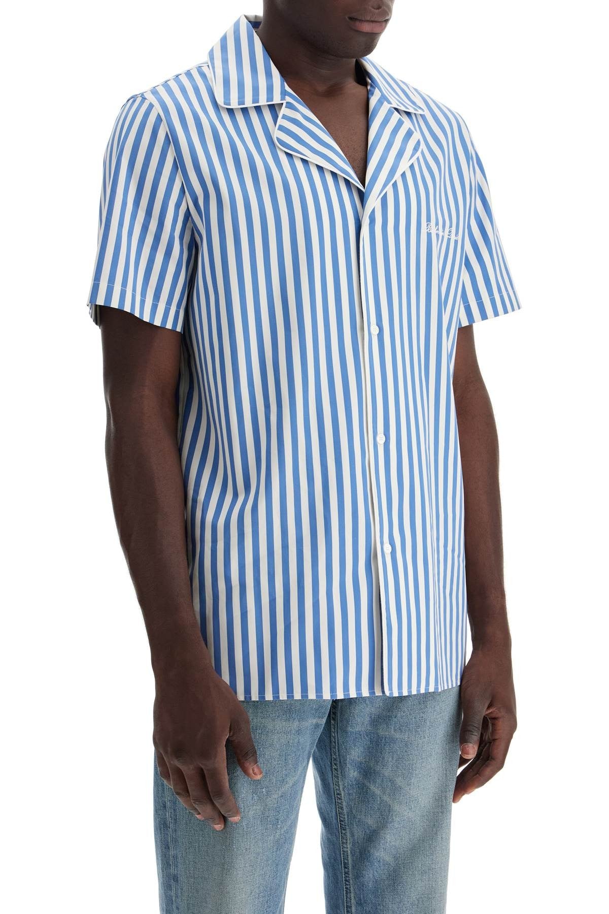 striped pajama shirt for