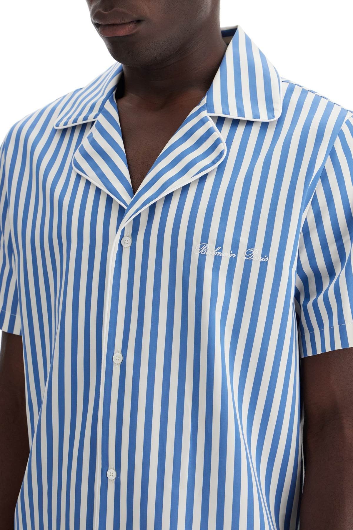 striped pajama shirt for