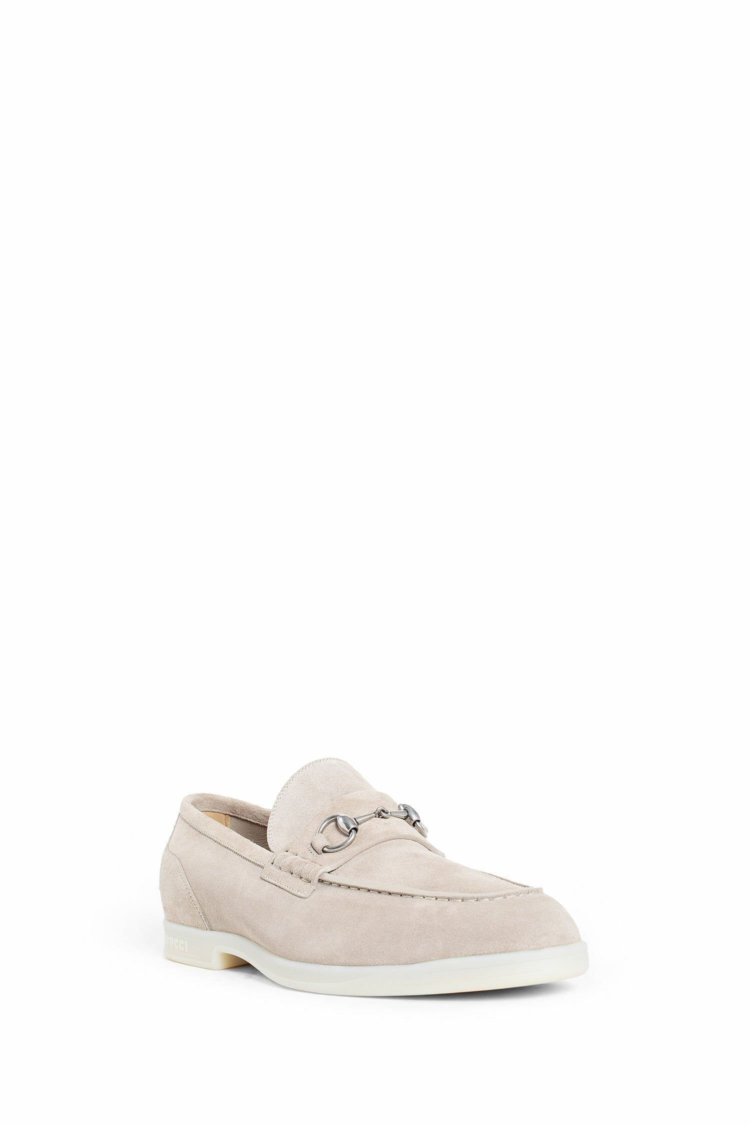Suede Horsebit Loafers