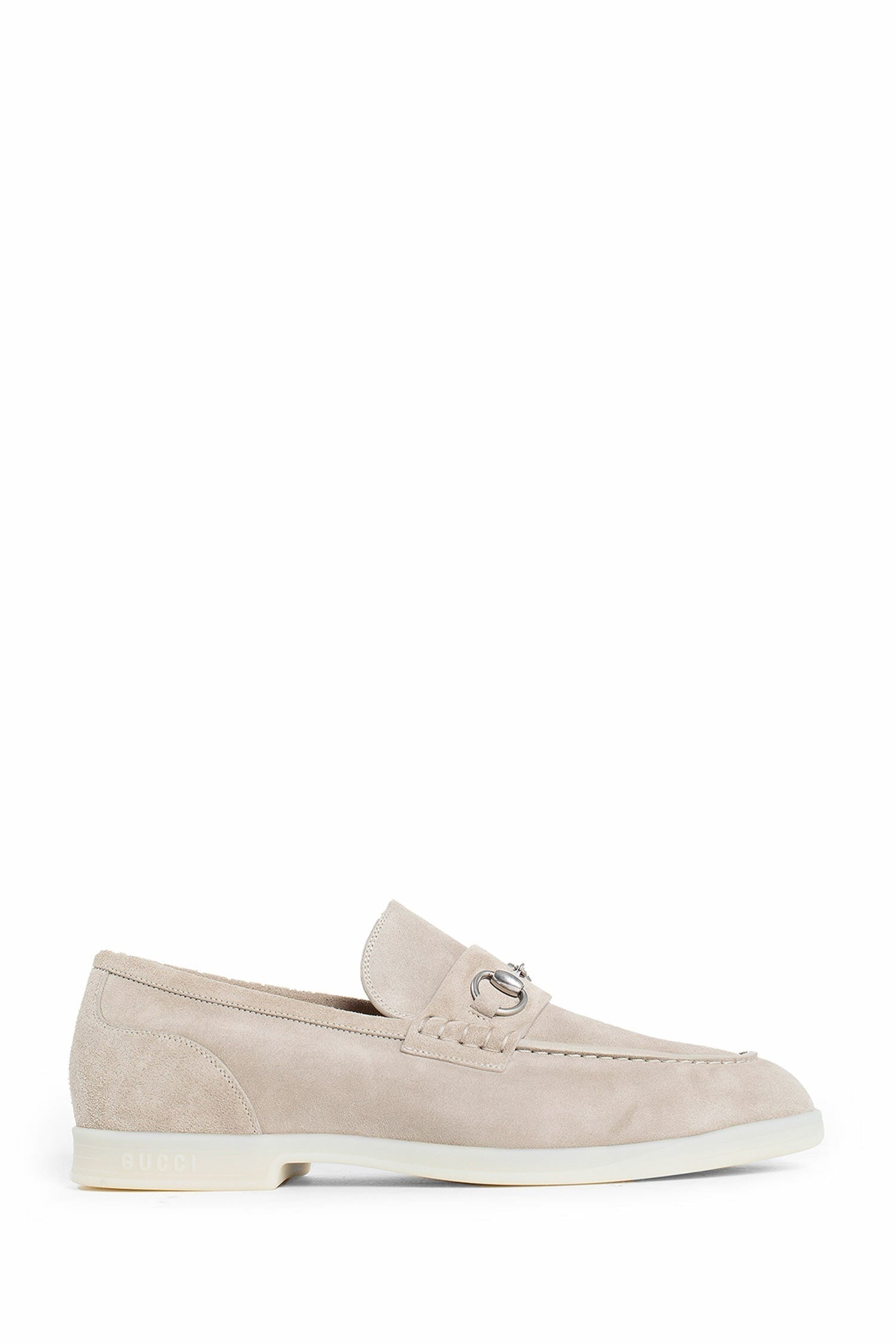 Suede Horsebit Loafers