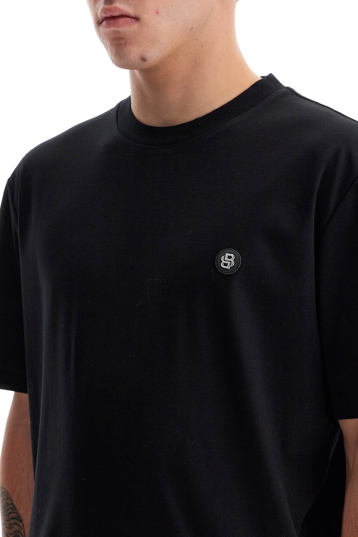 T-Shirt With Double Monogram Patch