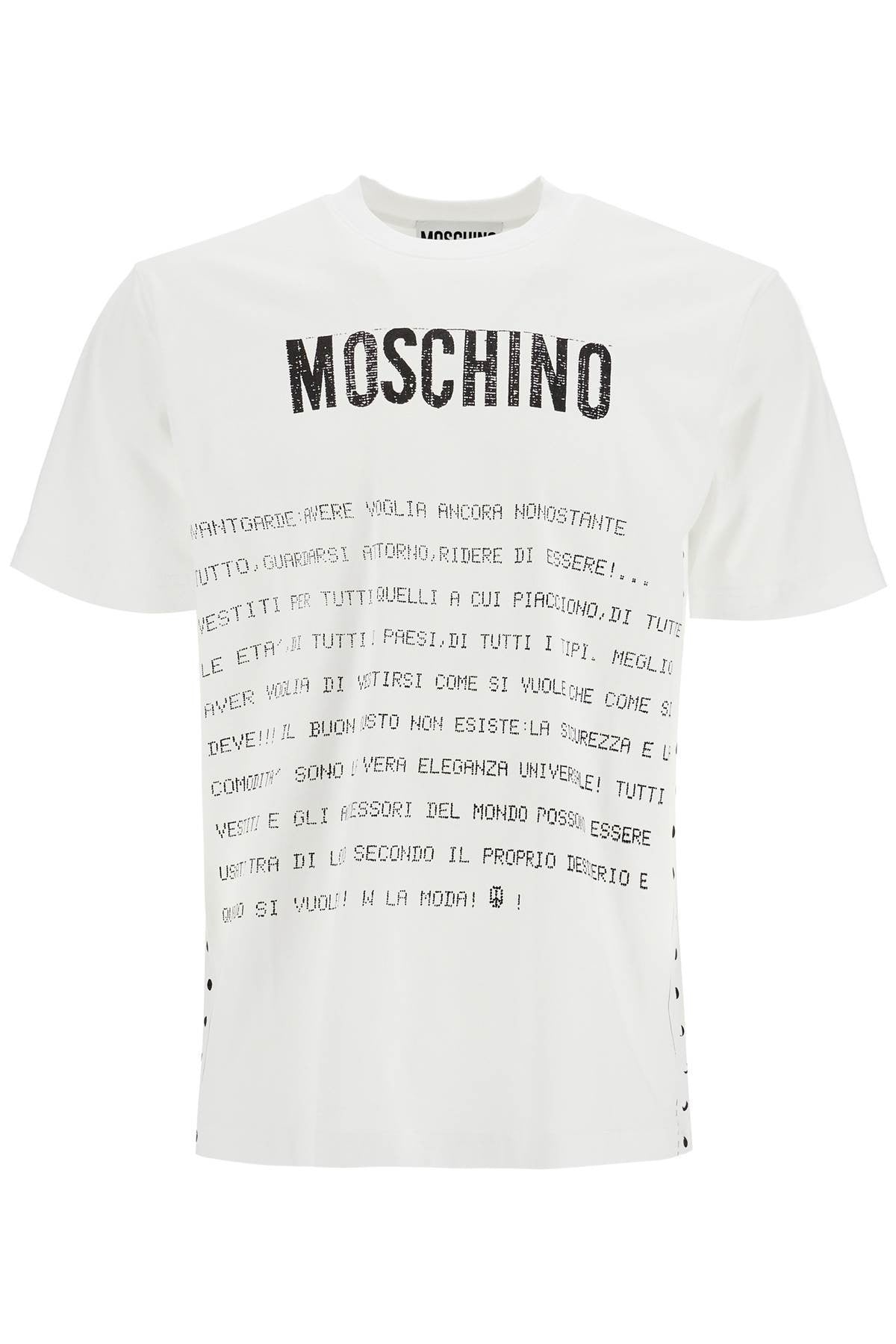 t-shirt with lettering print