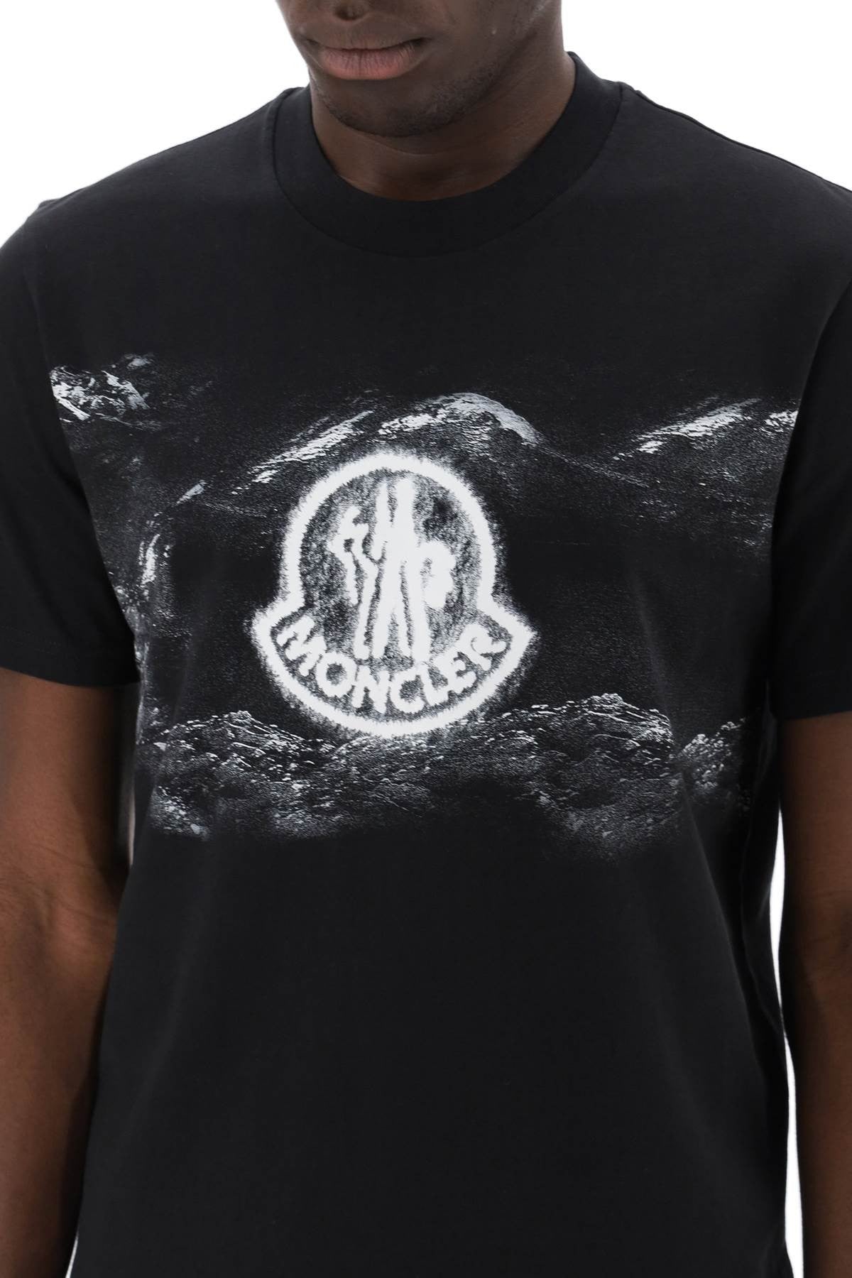 t-shirt with logo print