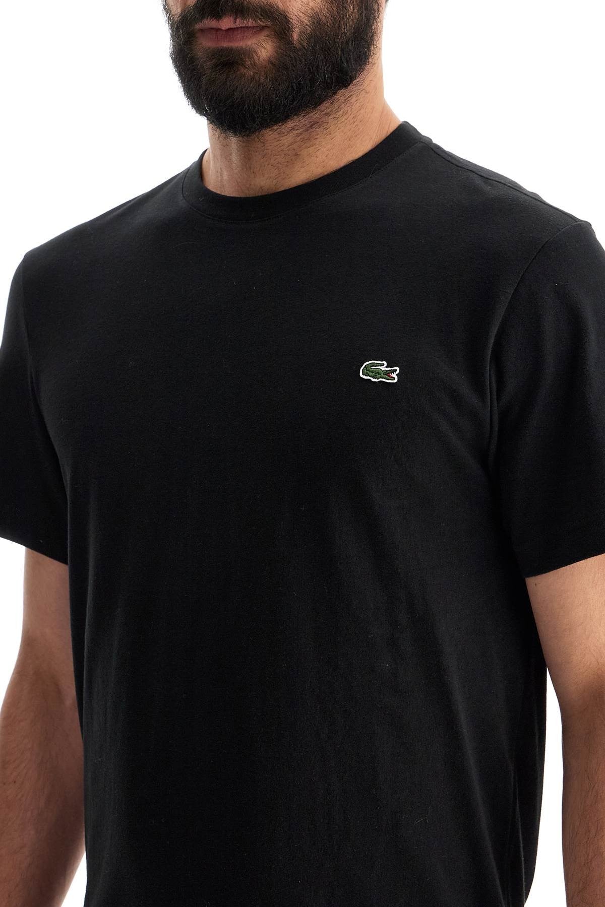 t-shirt with patch logo design