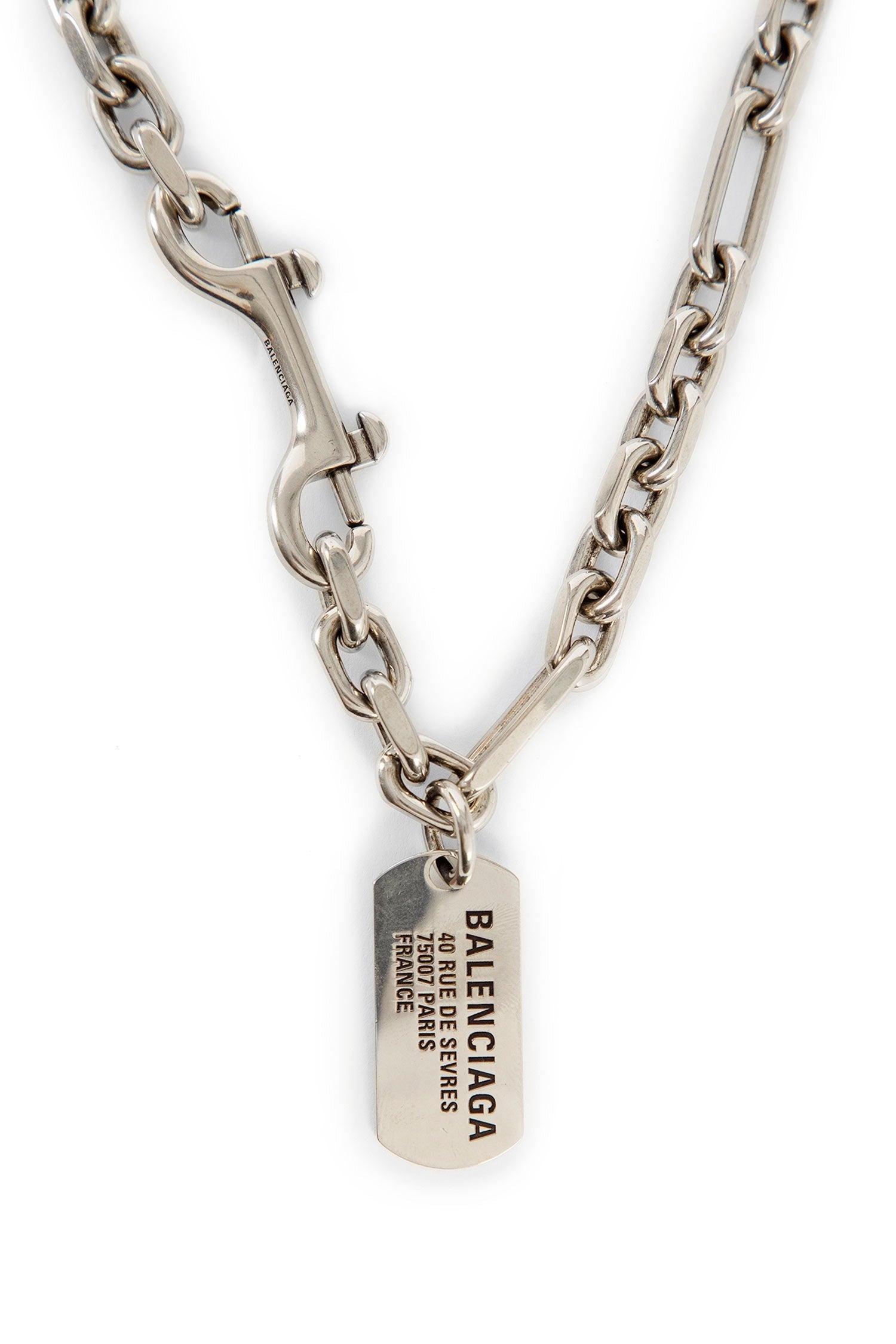 Tag Carabiner Necklace