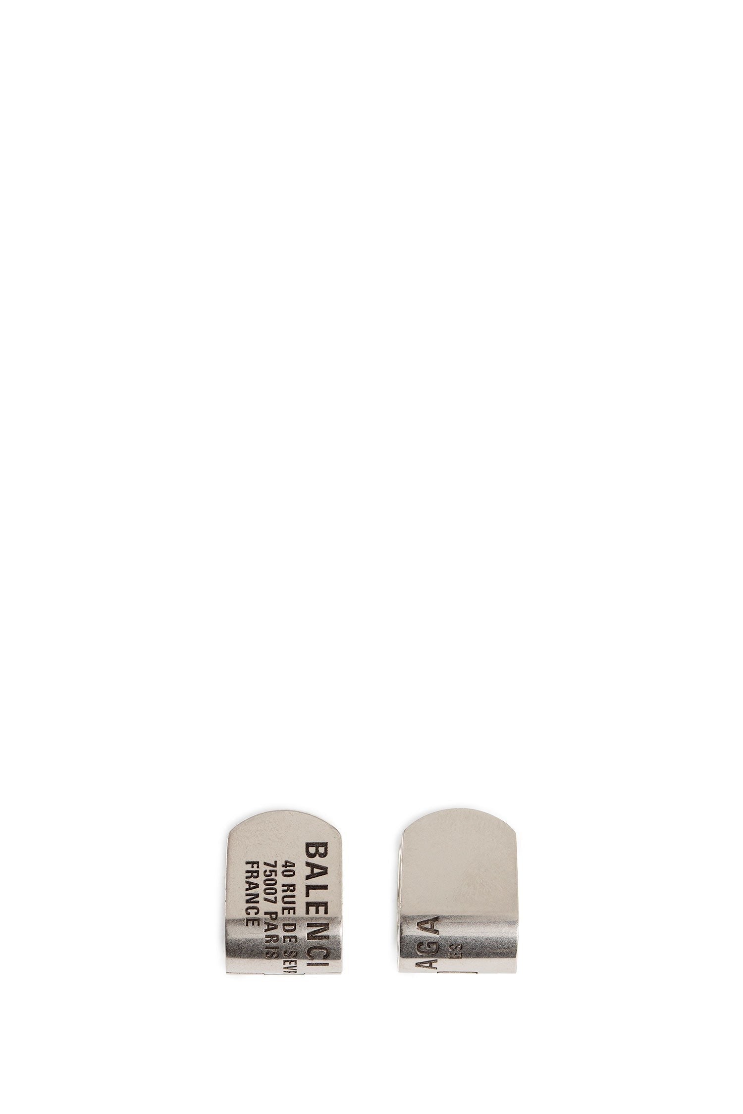 Tag Stud Earring
